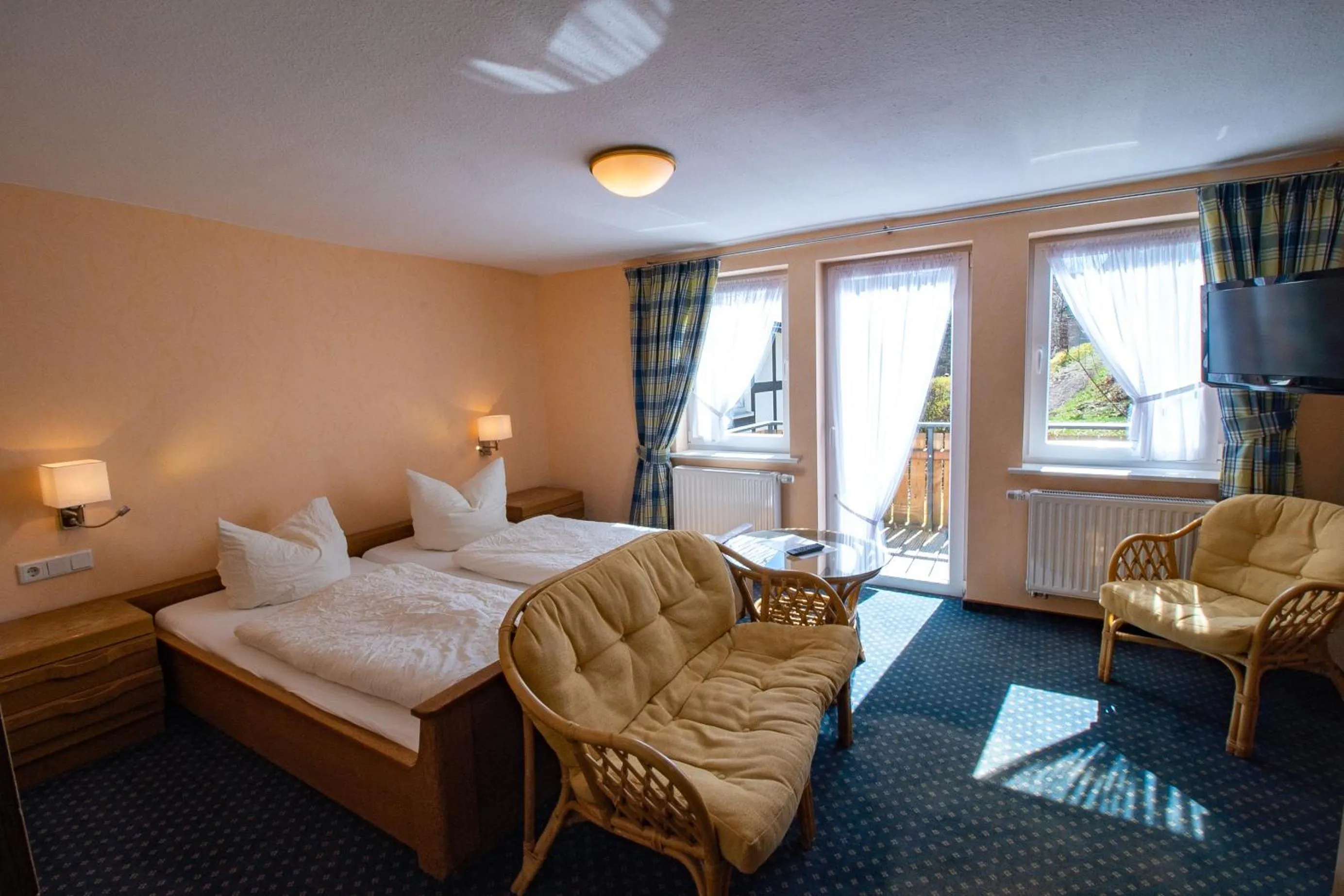 Photo of the whole room, Bed in Gasthof Braun