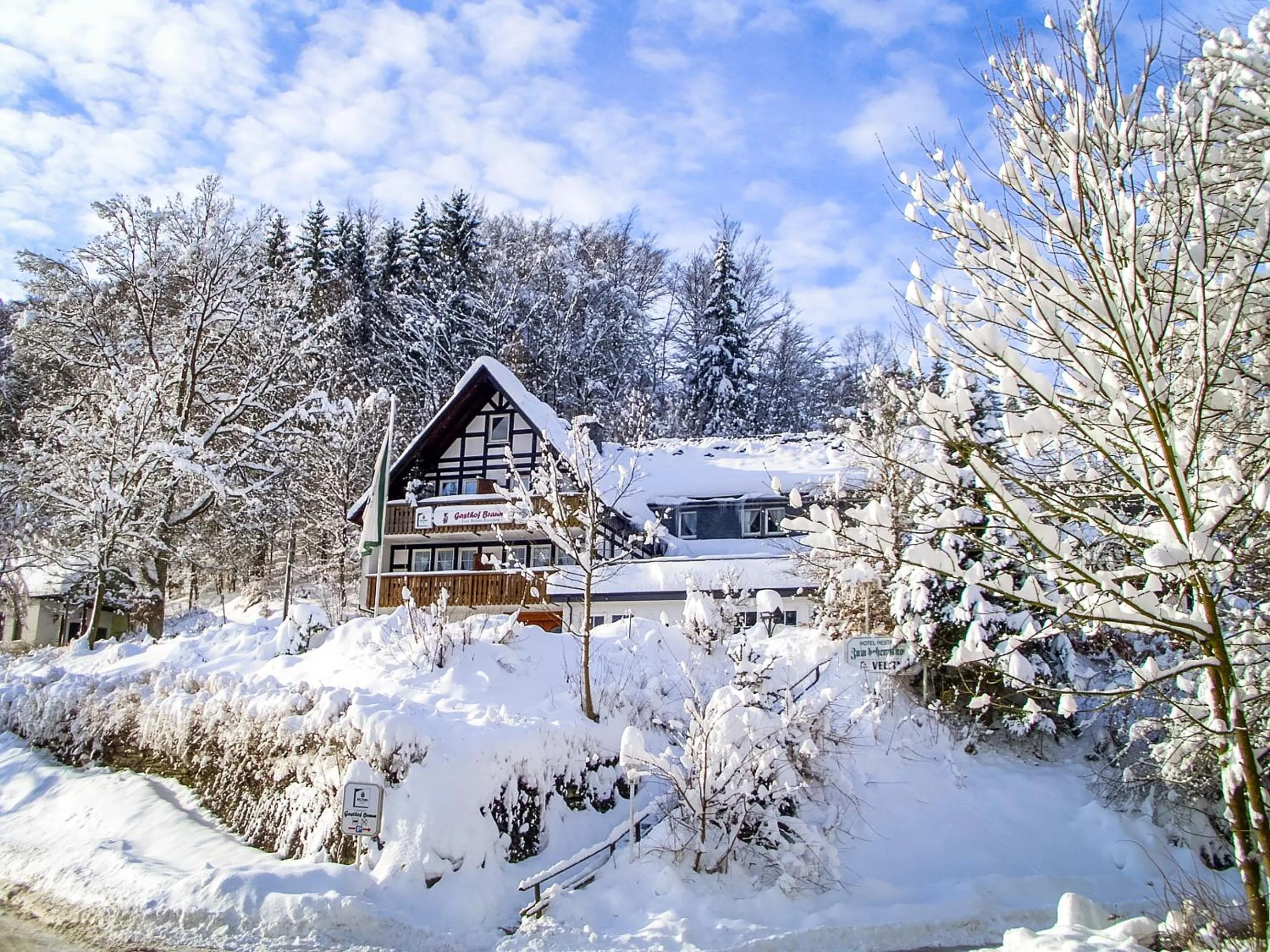 Property building in Gasthof Braun