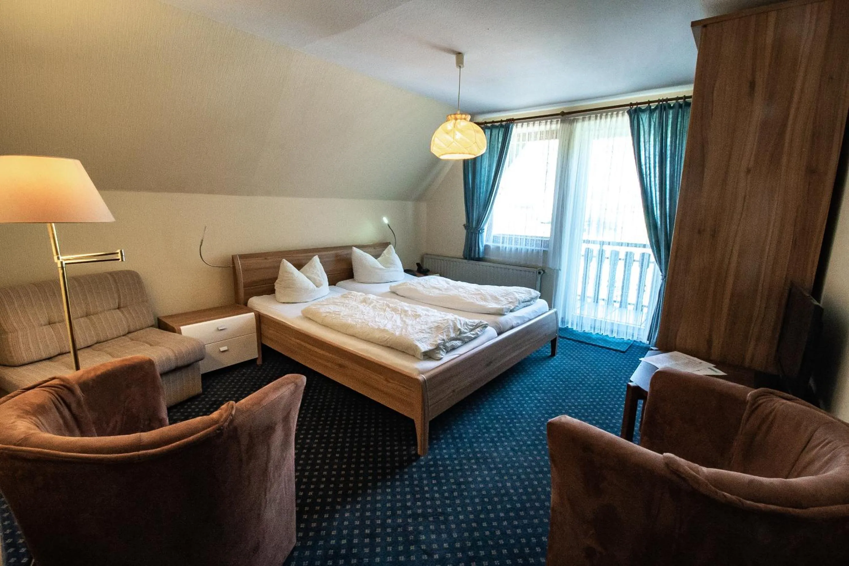 Photo of the whole room, Bed in Gasthof Braun