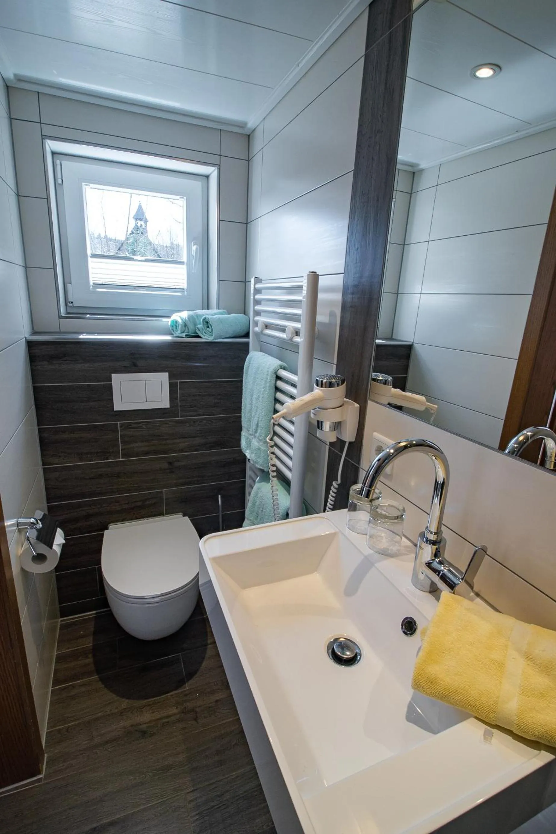 Bathroom in Gasthof Braun