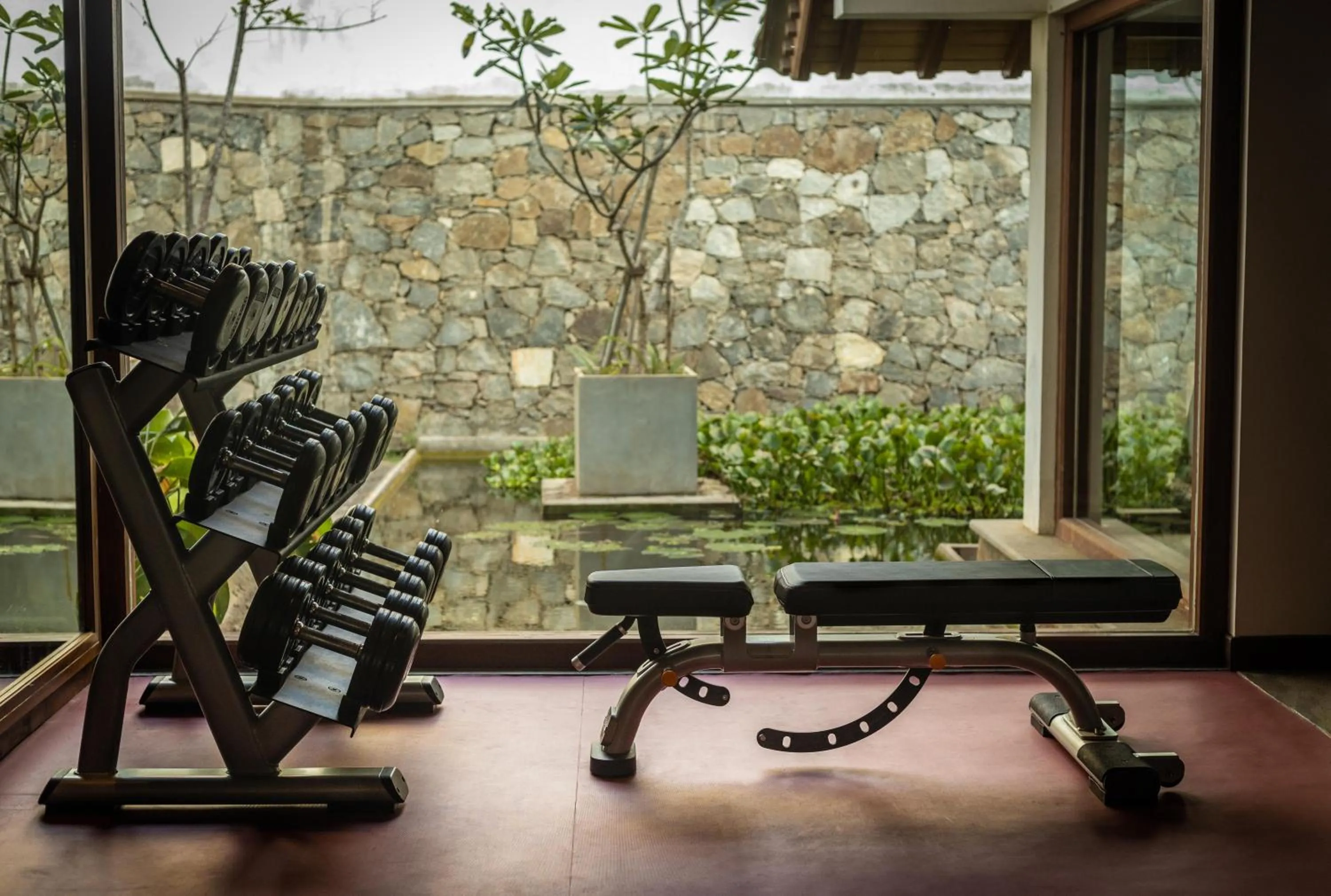 Fitness centre/facilities in Wattura Resort & Spa