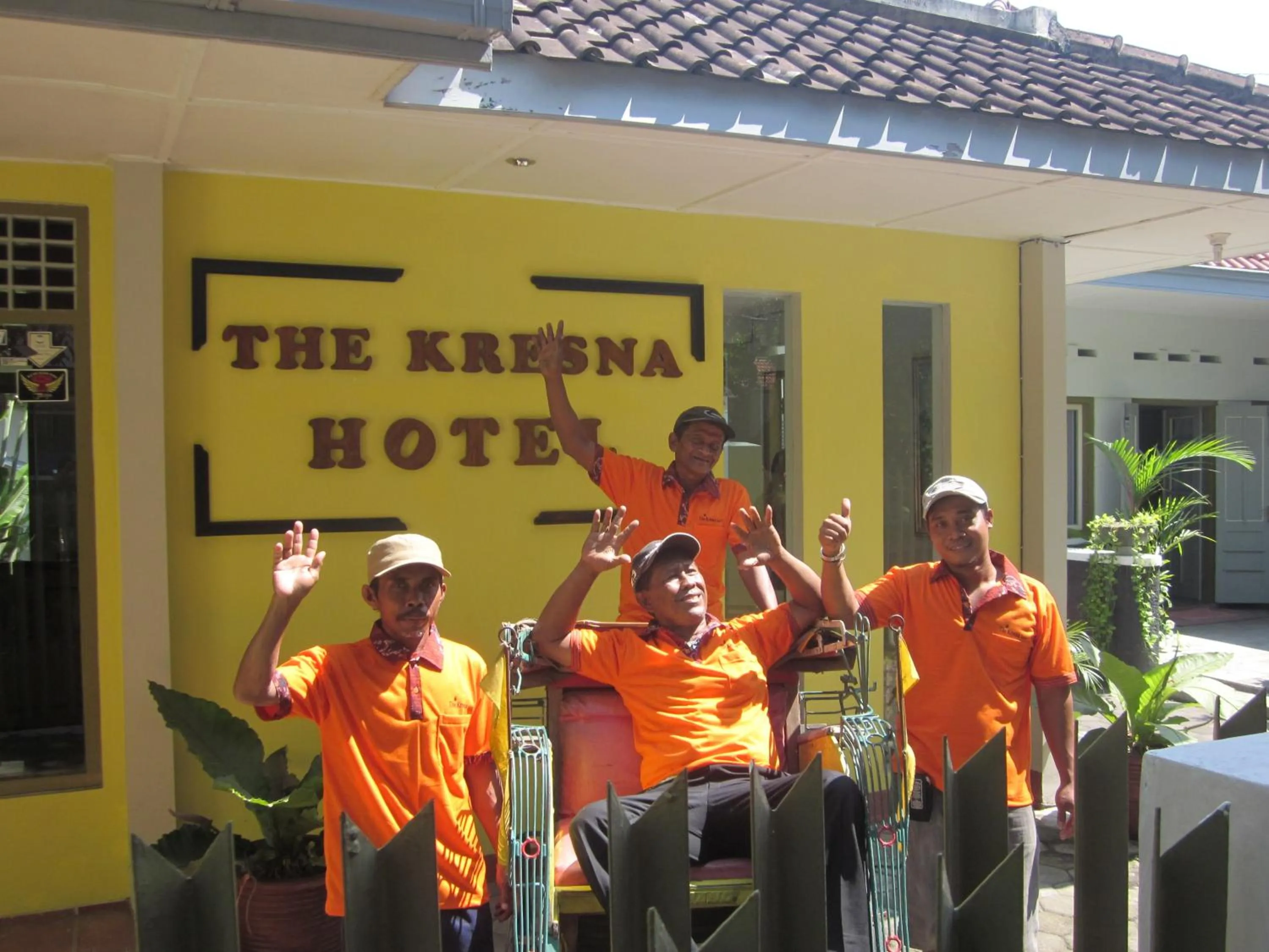 Off site in The Kresna Hotel