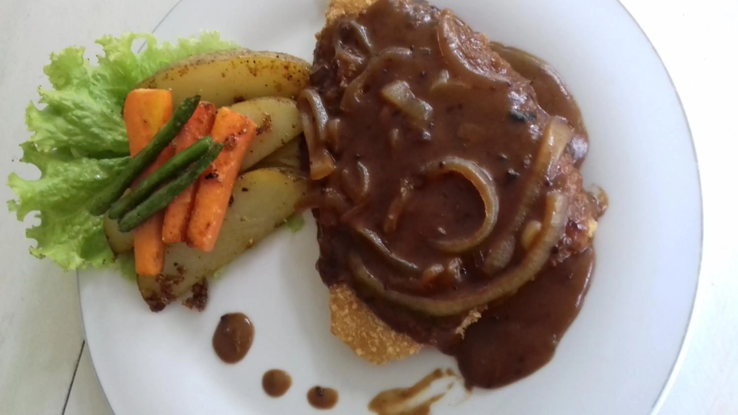 Food close-up in The Kresna Hotel