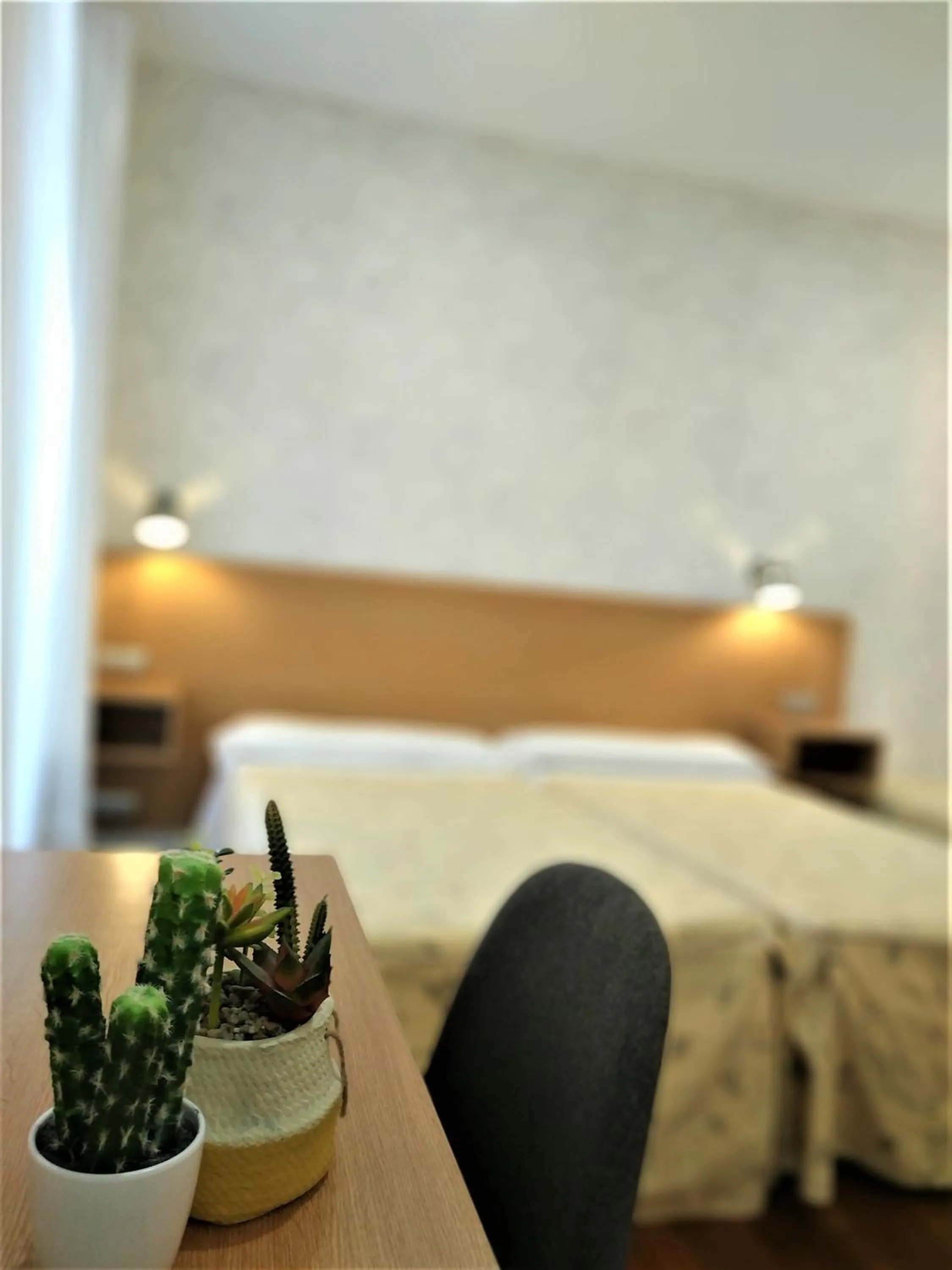 Bed in Roquefer Bilbao Central Rooms