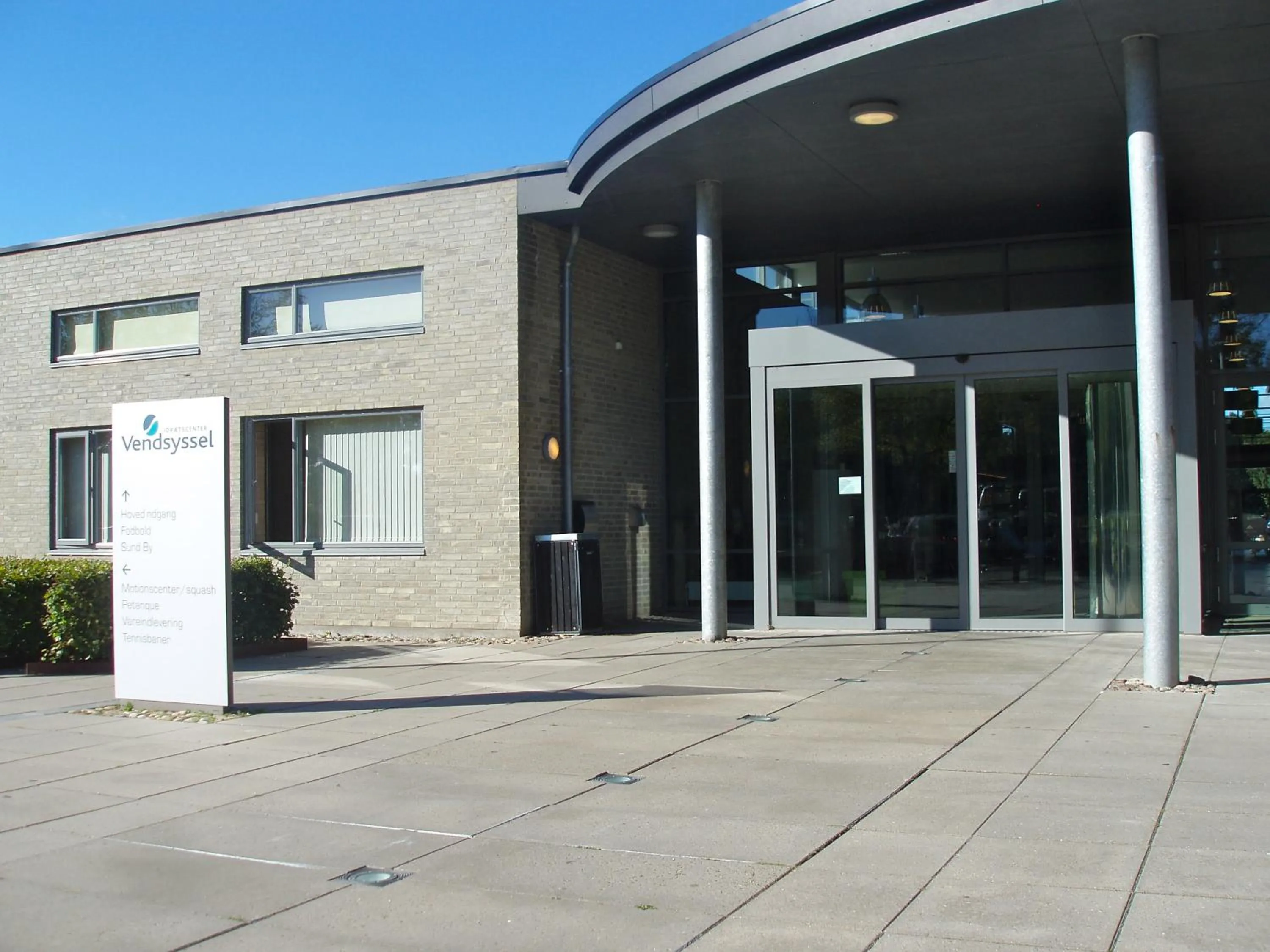 Facade/entrance in ICV SleepWell