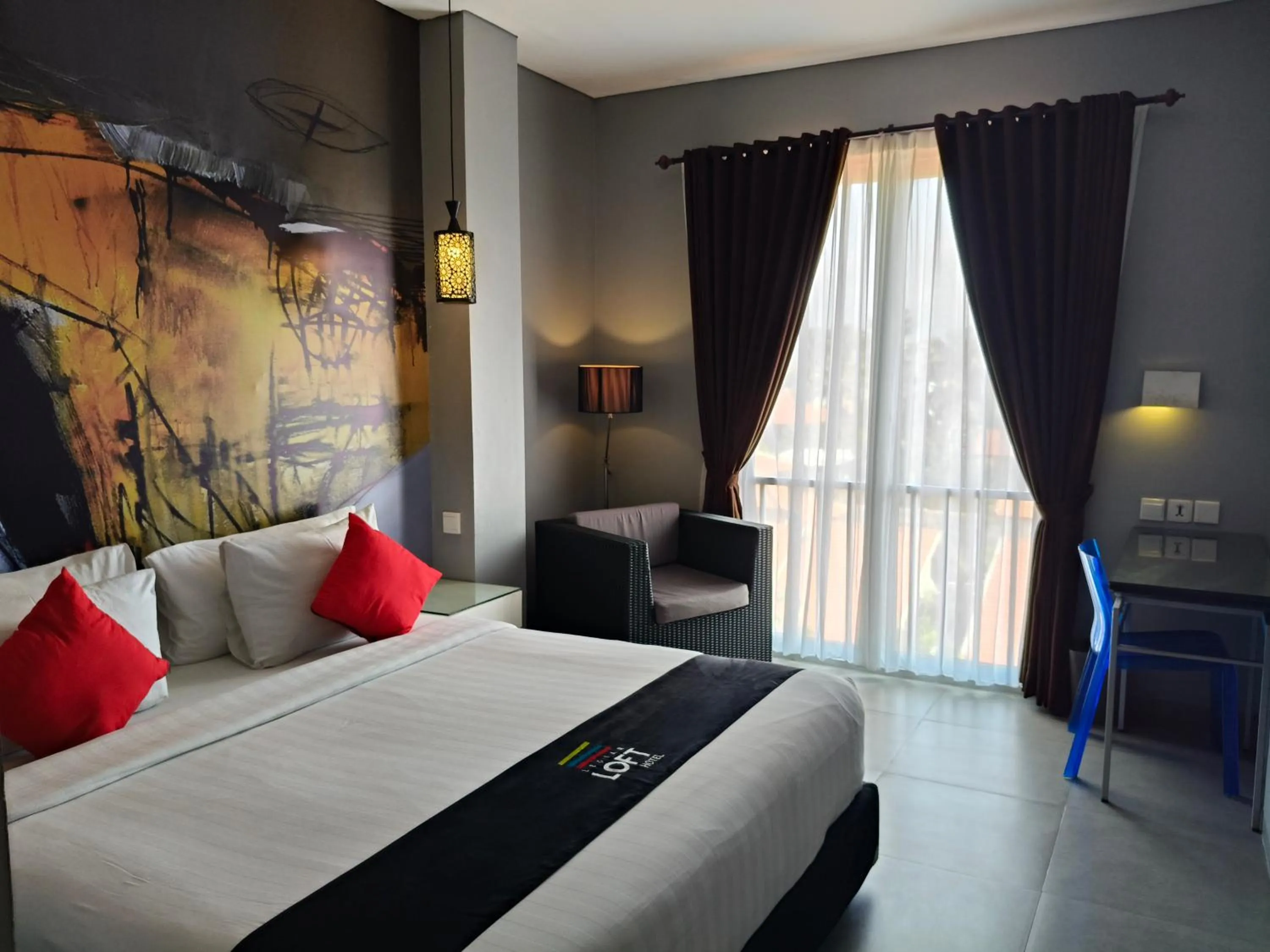 Bed in Loft Legian Hotel Bali