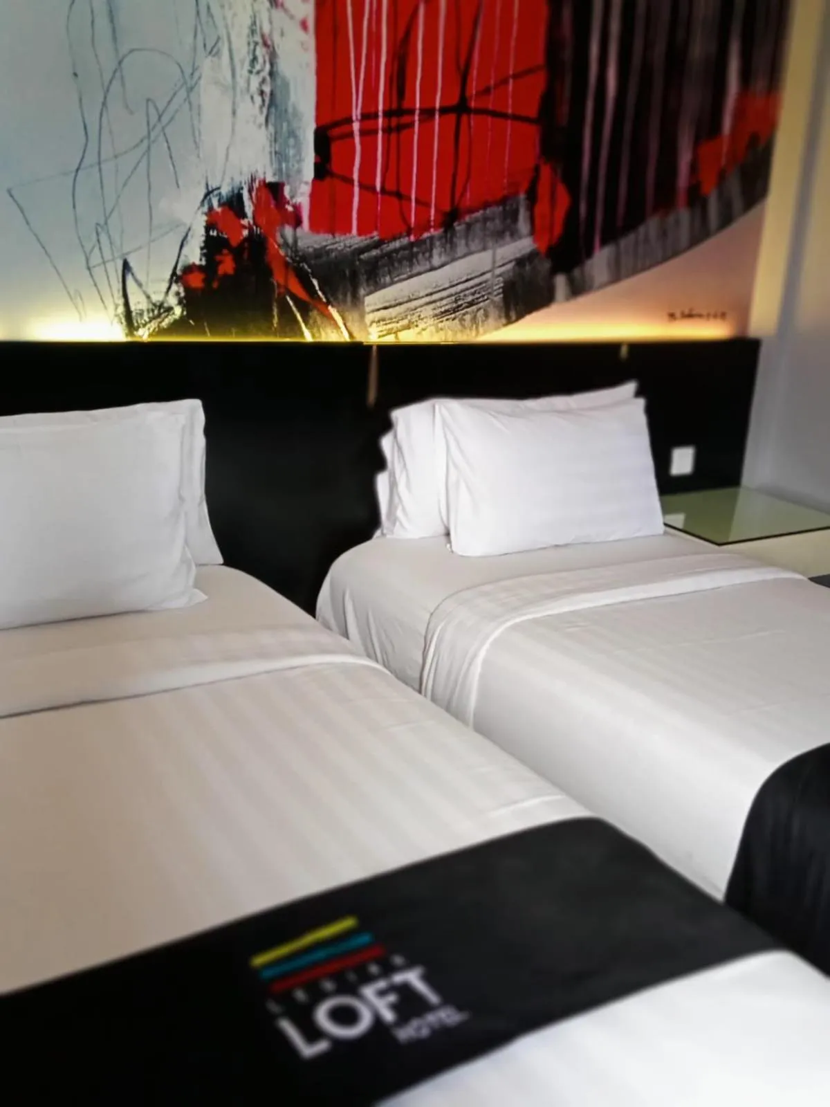 Bed in Loft Legian Hotel Bali