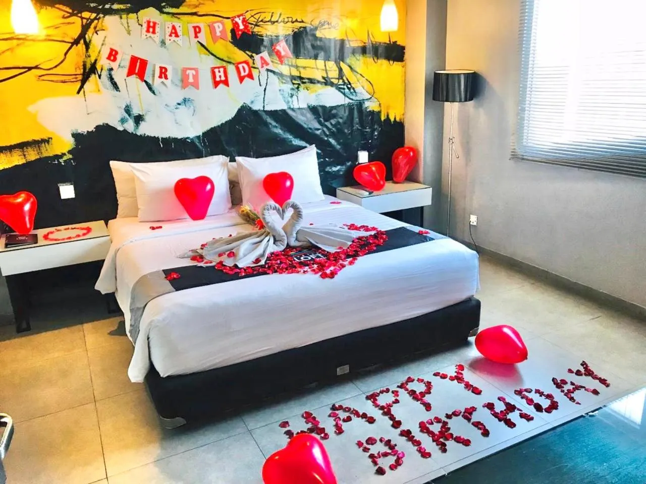 Bed in Loft Legian Hotel Bali