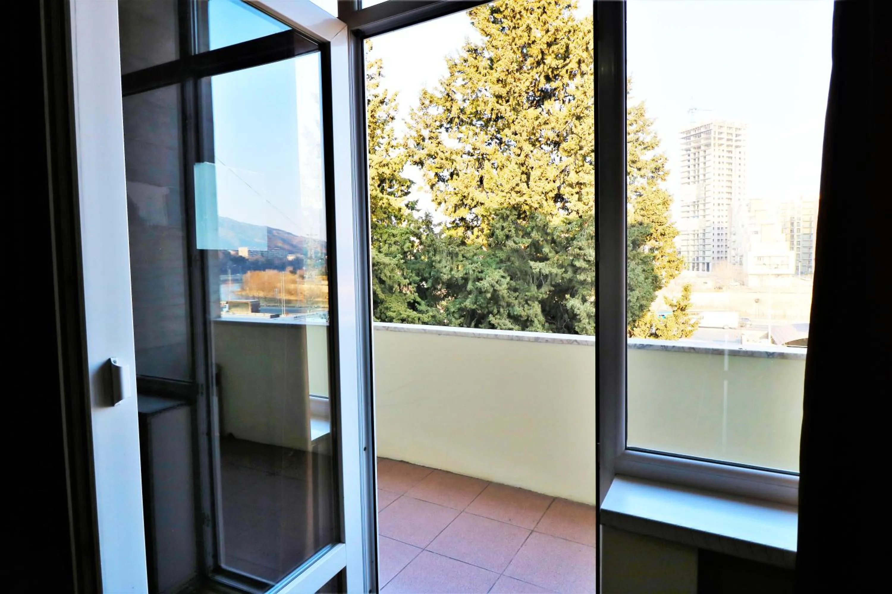 City view in Ortachala Palace