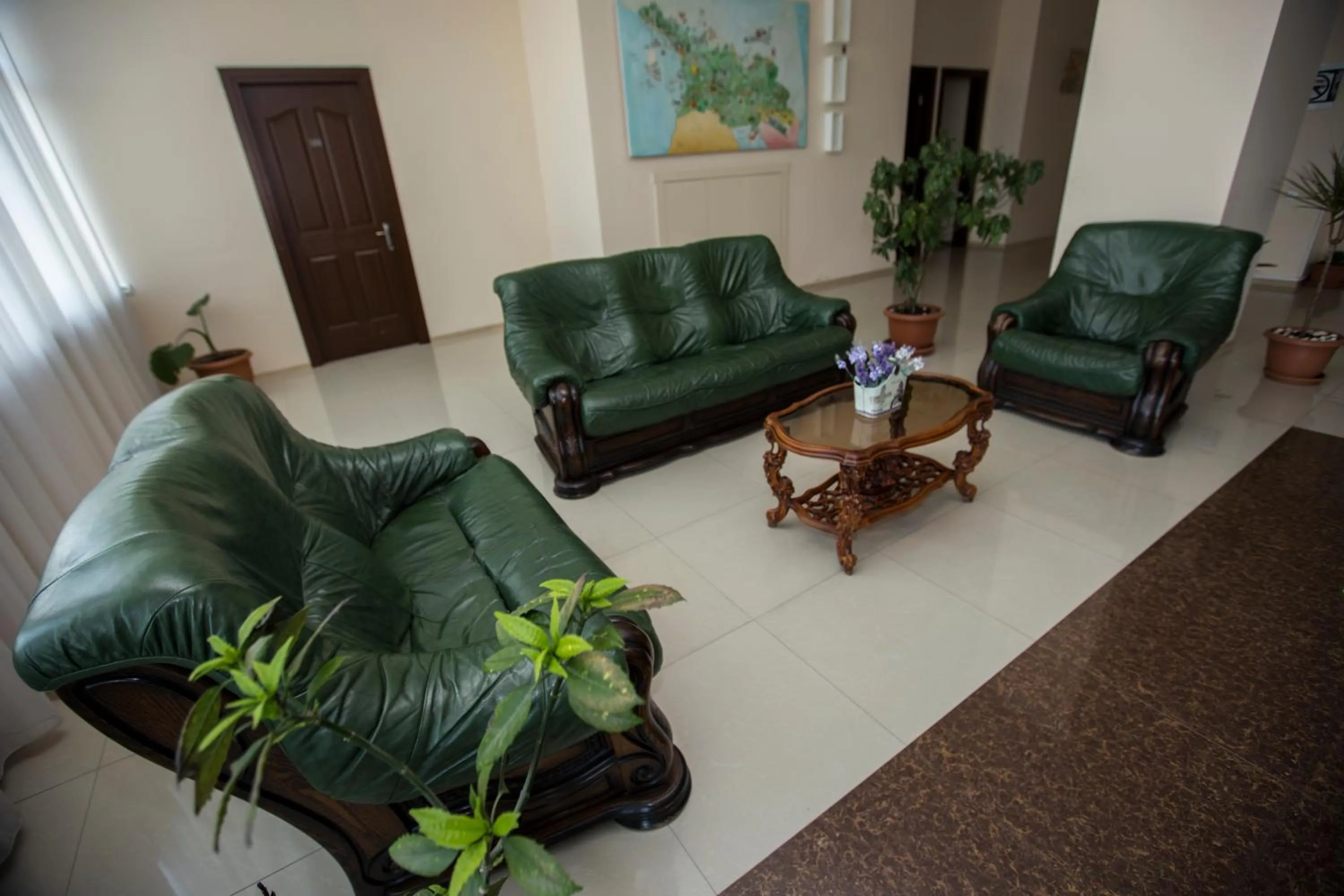 Seating area in Ortachala Palace