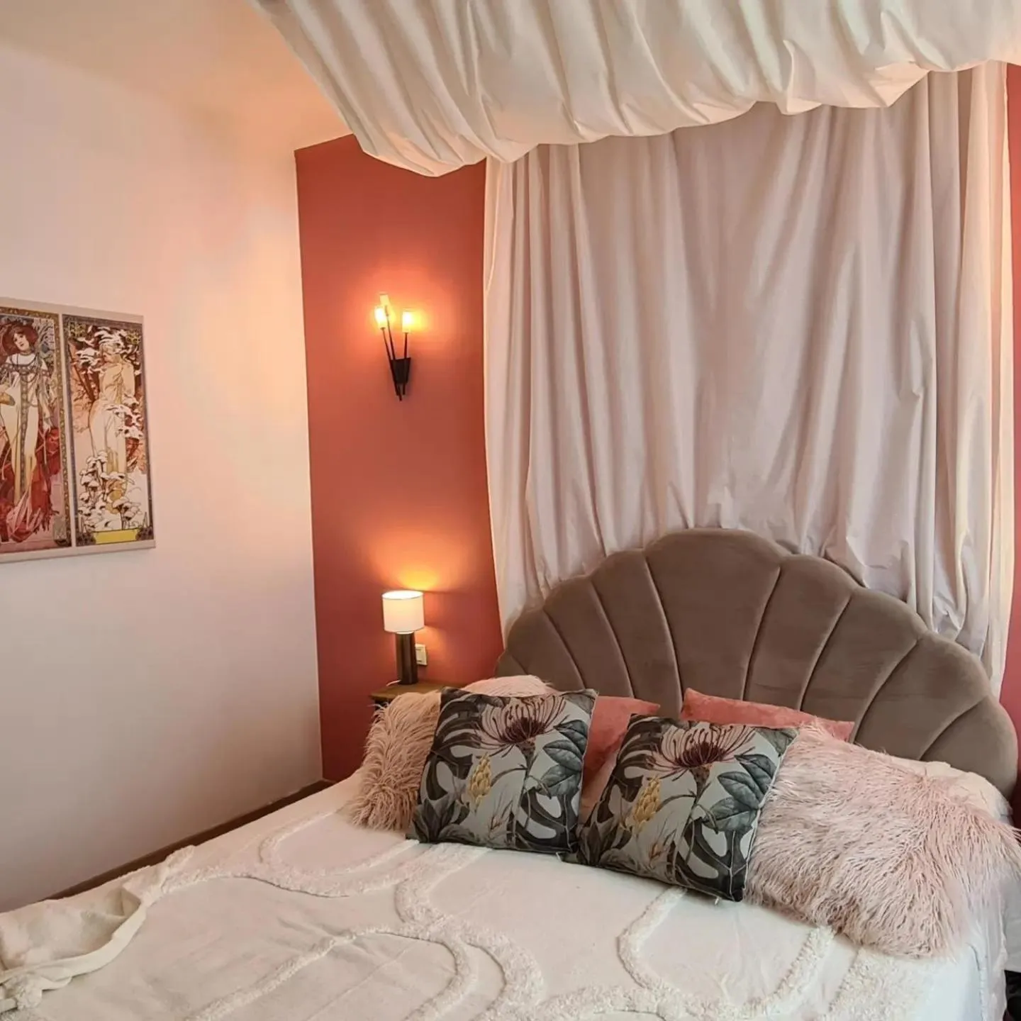 Bed in A l'ombre du clocher