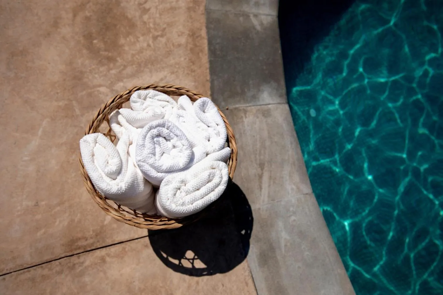 Swimming pool in Glamping Can Bora Lodges