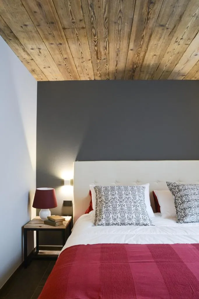 Bed in Hotel san Vitale