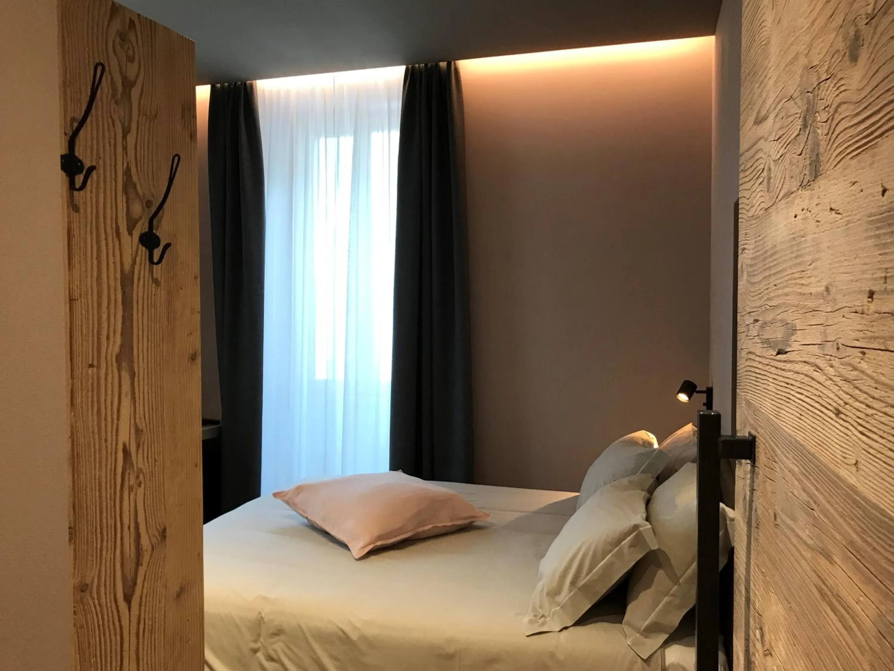 Bed in Hotel san Vitale