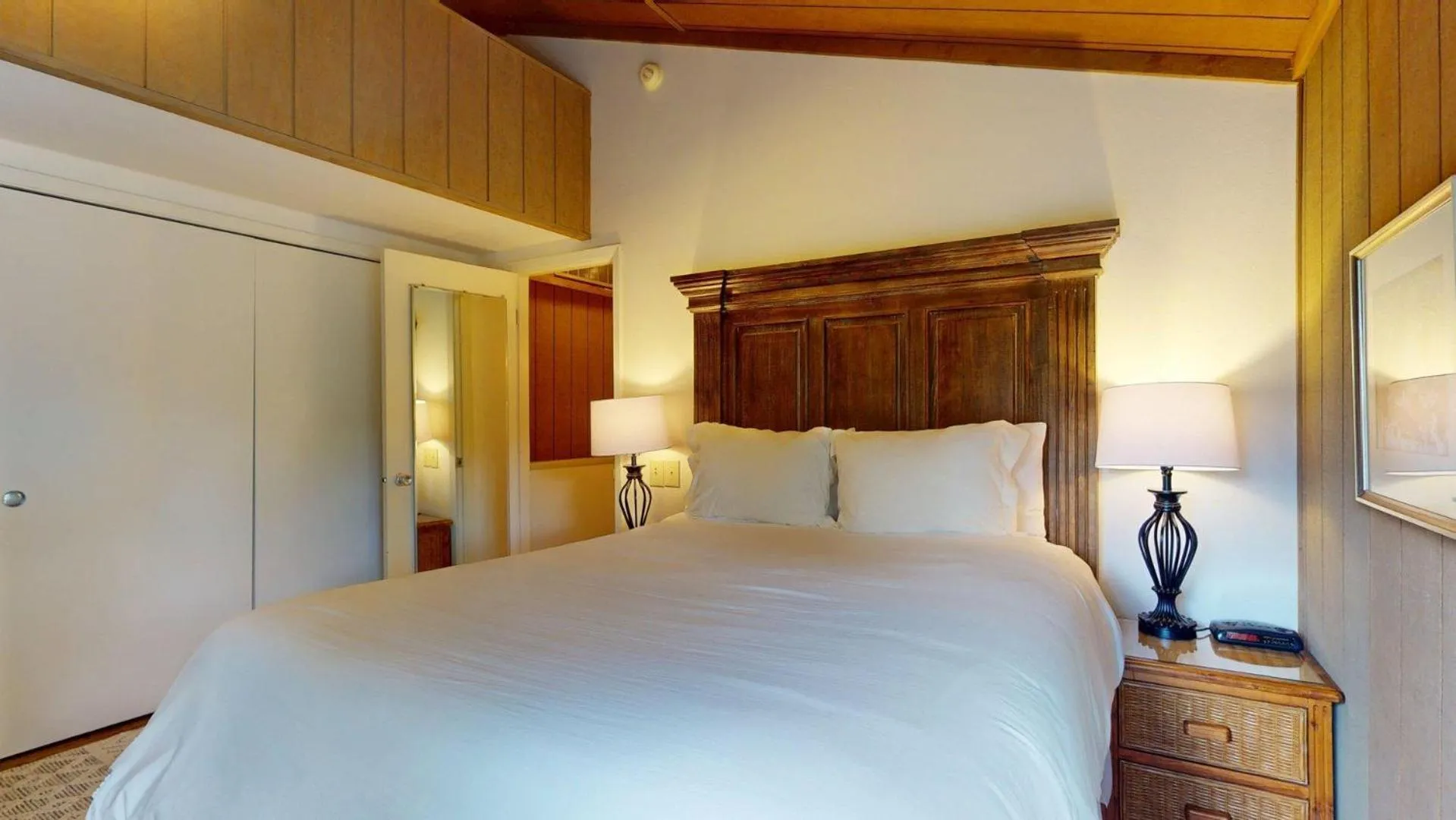 Bed in Villager Condo 1235