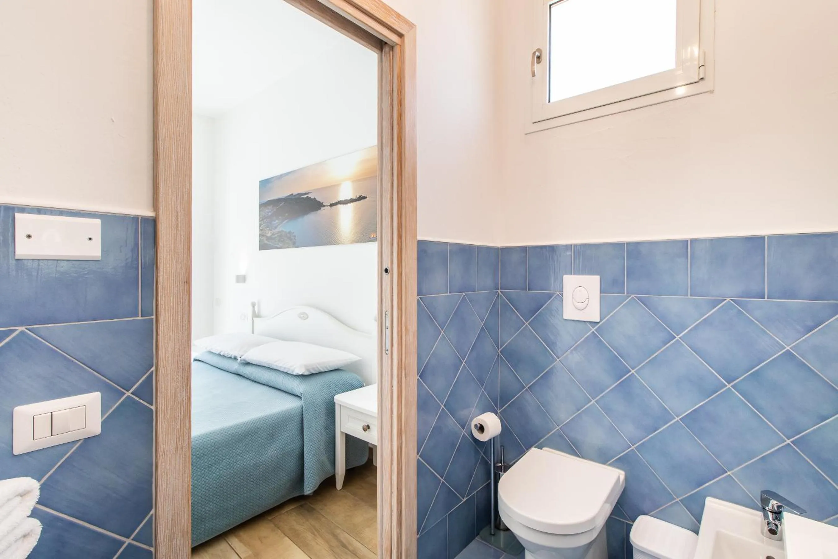 Bathroom in Tramonto sul mare