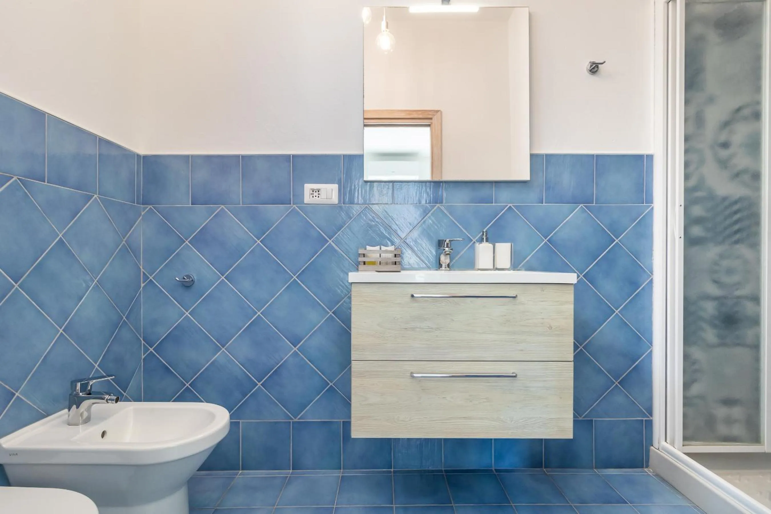 Bathroom in Tramonto sul mare