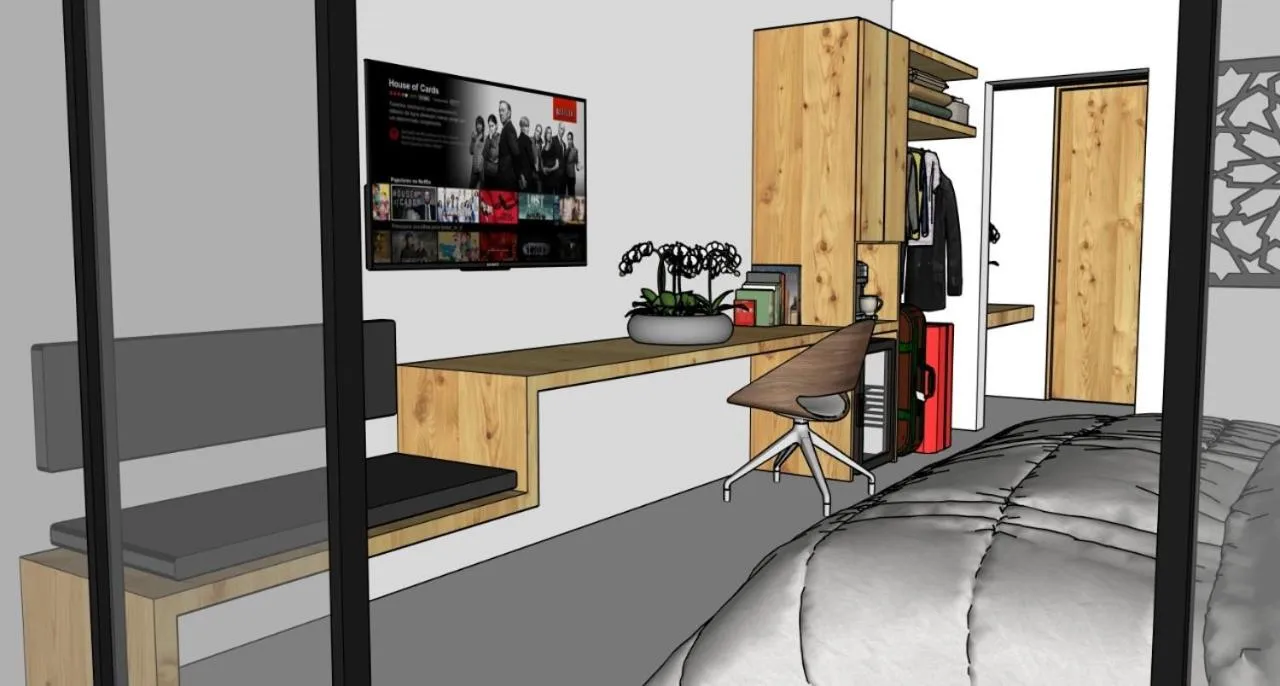 Bedroom in OPacifico Hotel Boutique