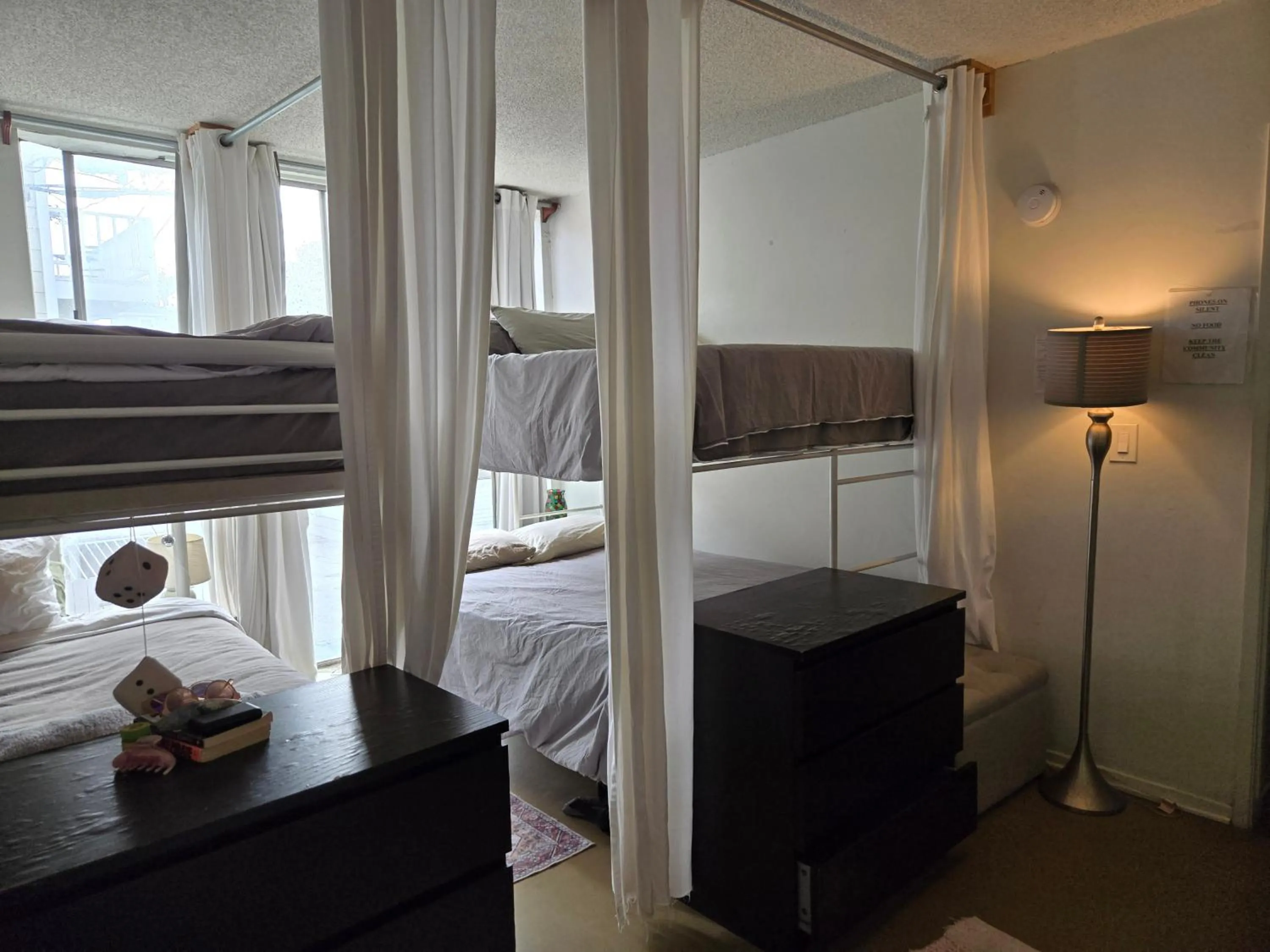Bed in Ocean Front Vortex Female Hostel private rooms Free bikes