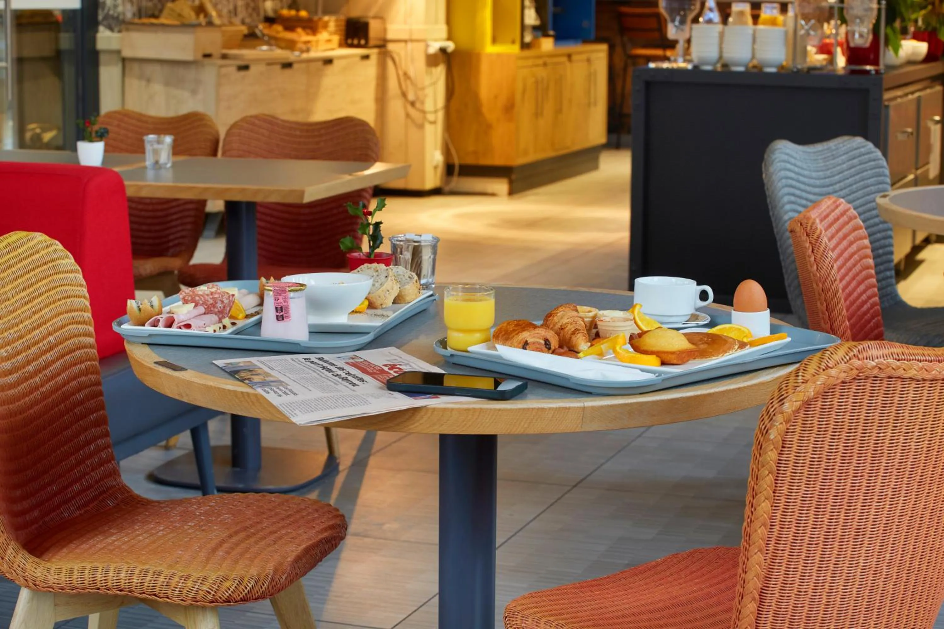 Food and drinks in Ibis Sallanches Porte du MontBlanc