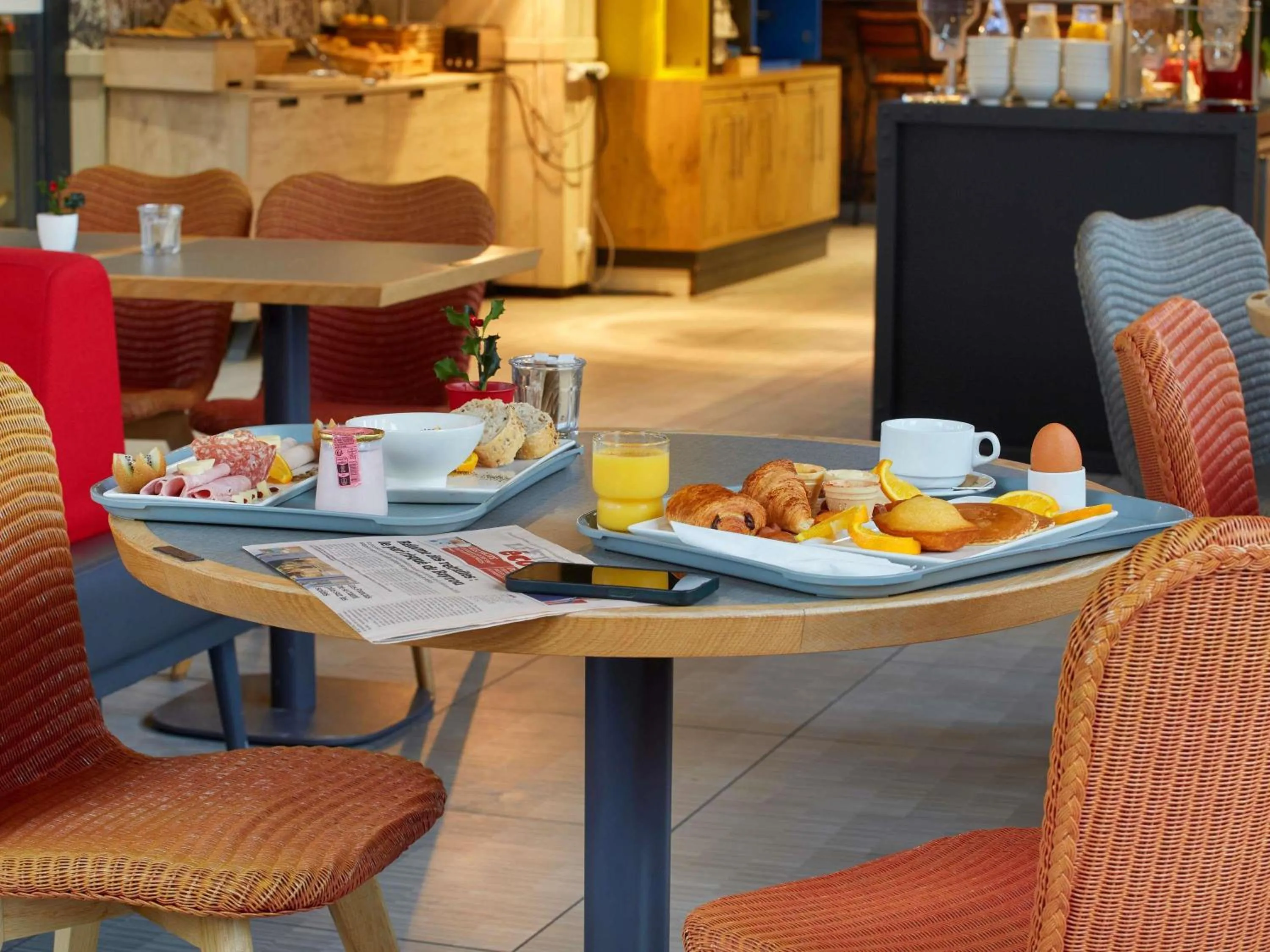 Breakfast in Ibis Sallanches Porte du MontBlanc