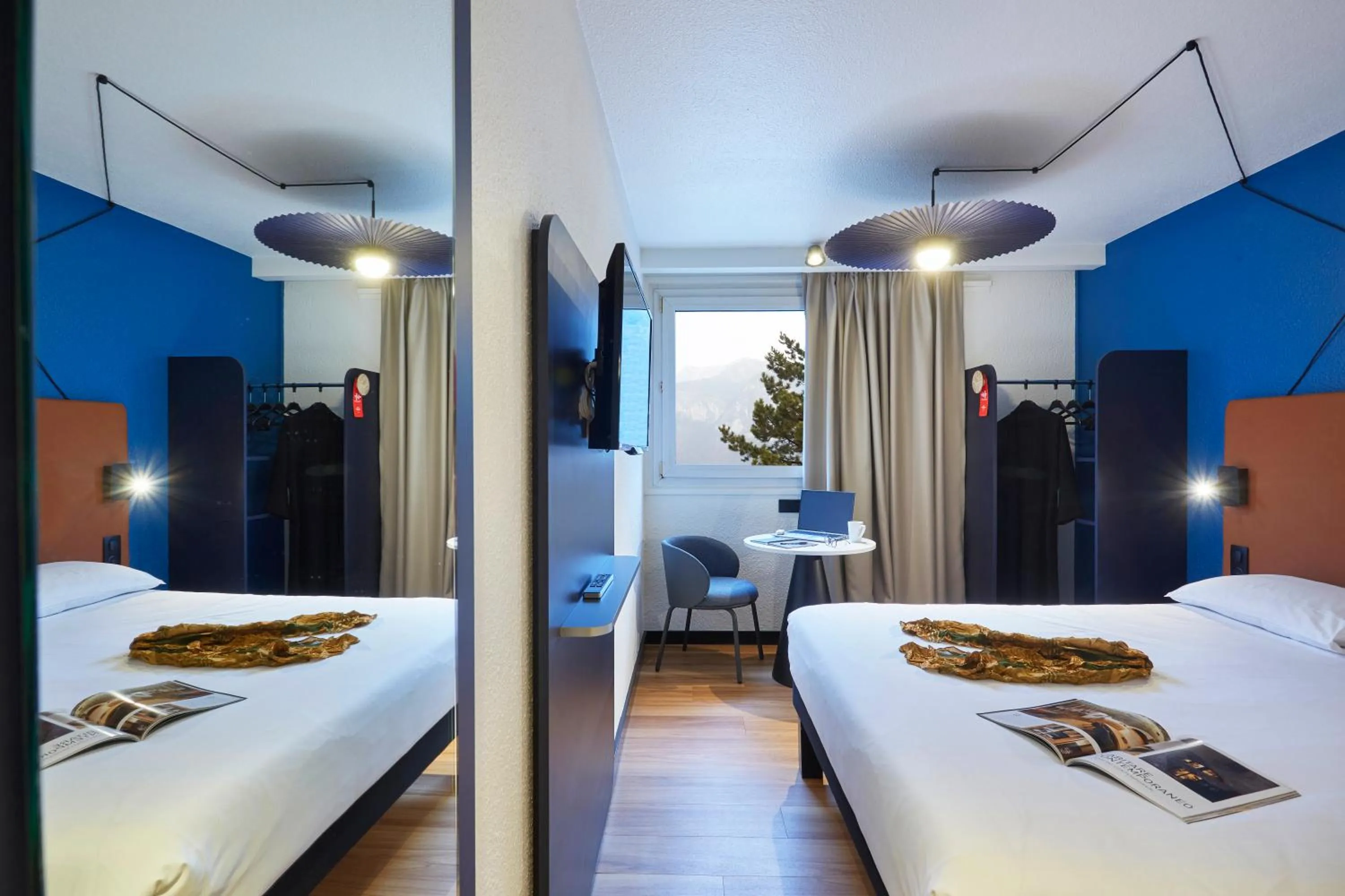 Bed in Ibis Sallanches Porte du MontBlanc