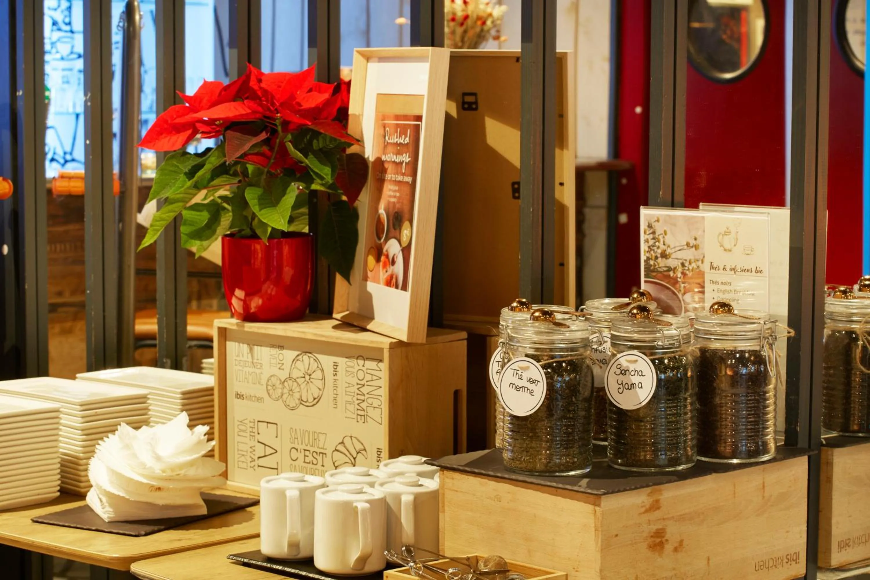 Food and drinks in Ibis Sallanches Porte du MontBlanc