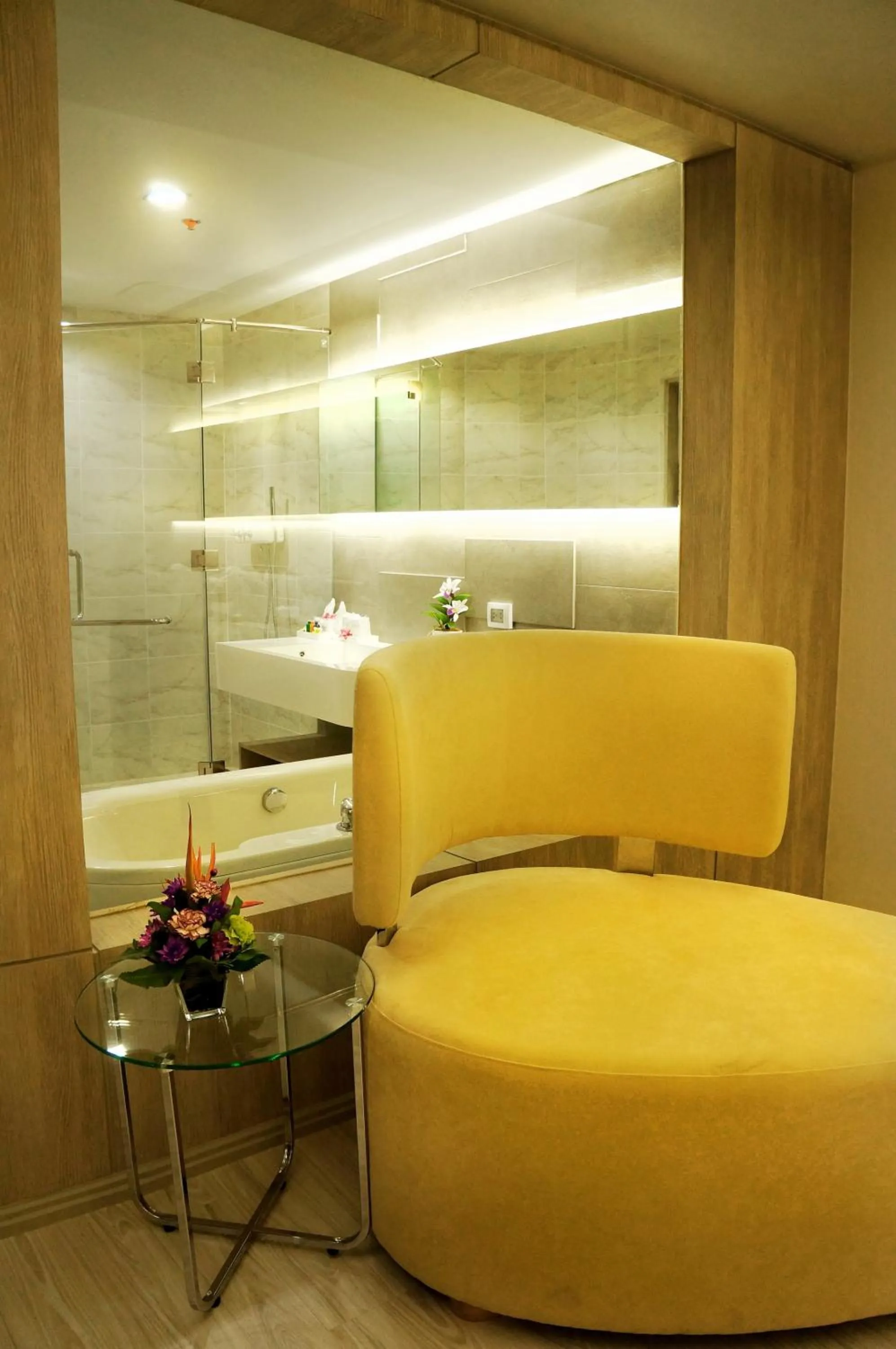 Bathroom in Pattaya Discovery Beach Hotel - SHA Extra Plus