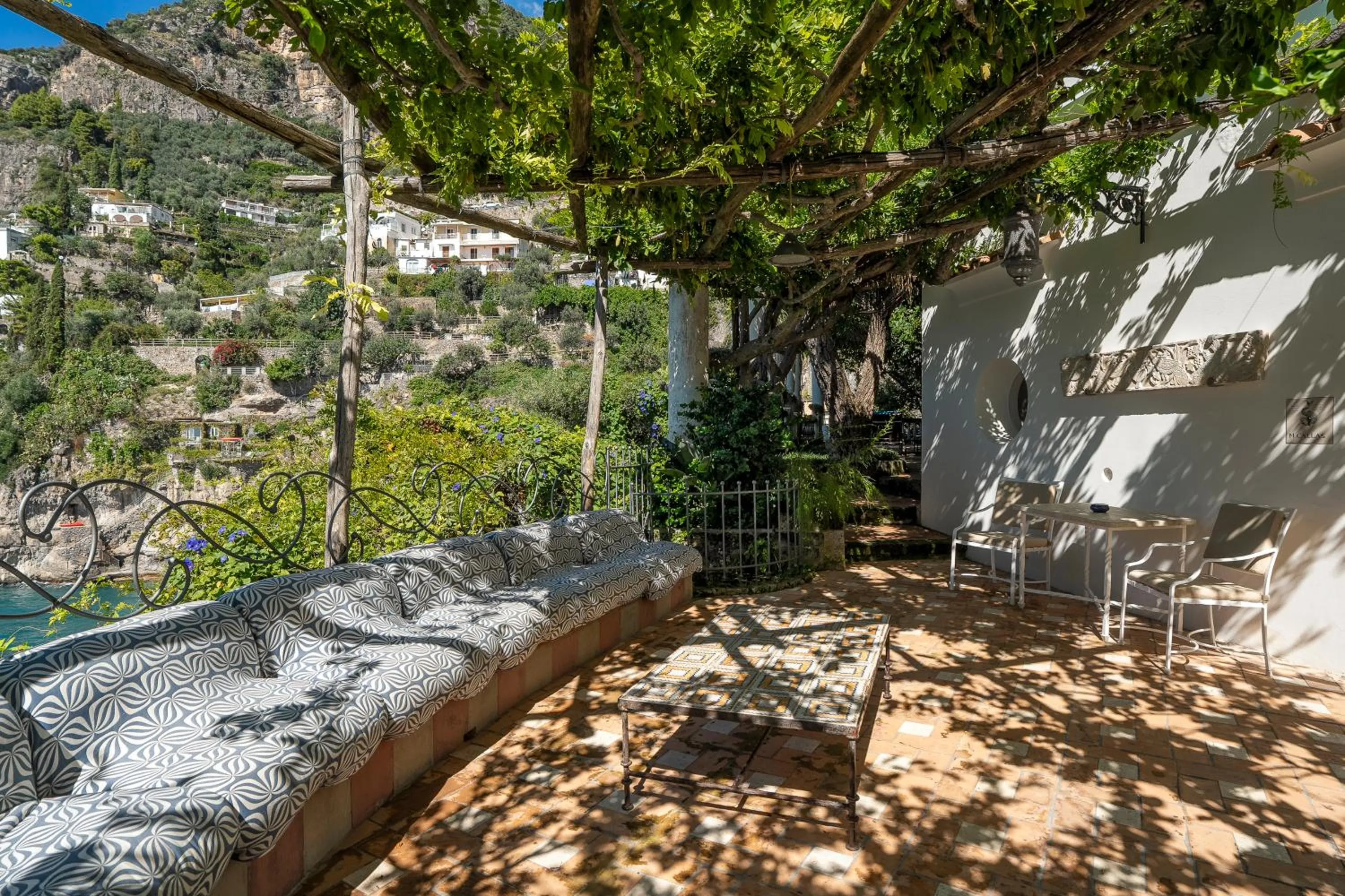 Balcony/Terrace in Villa Treville