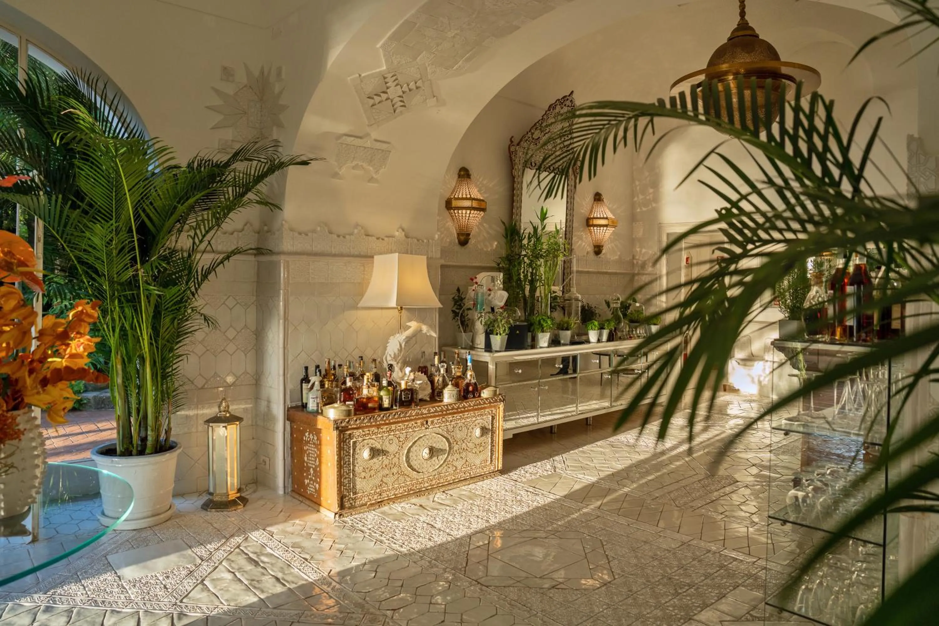 Lounge or bar in Villa Treville