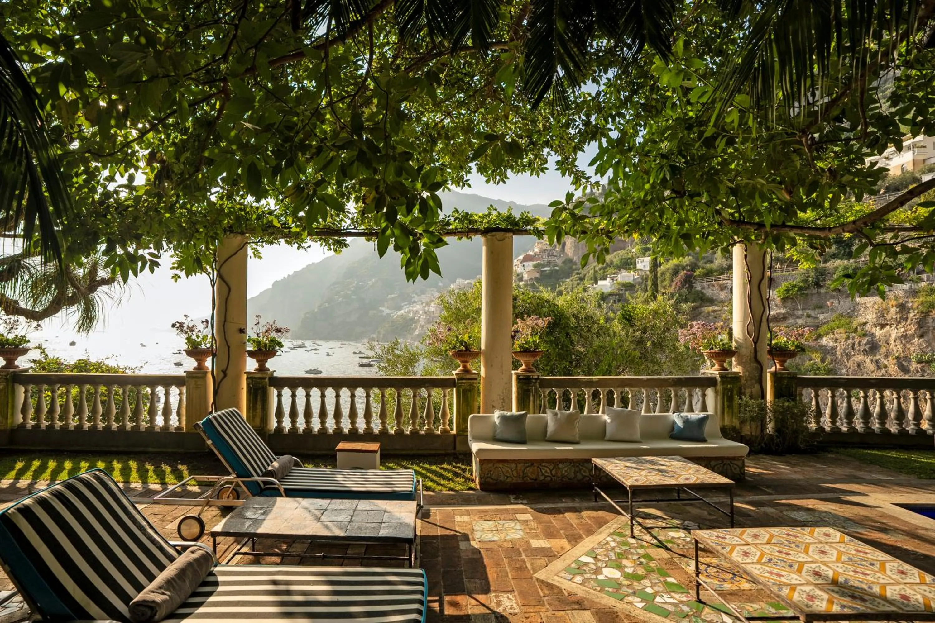 Balcony/Terrace in Villa Treville