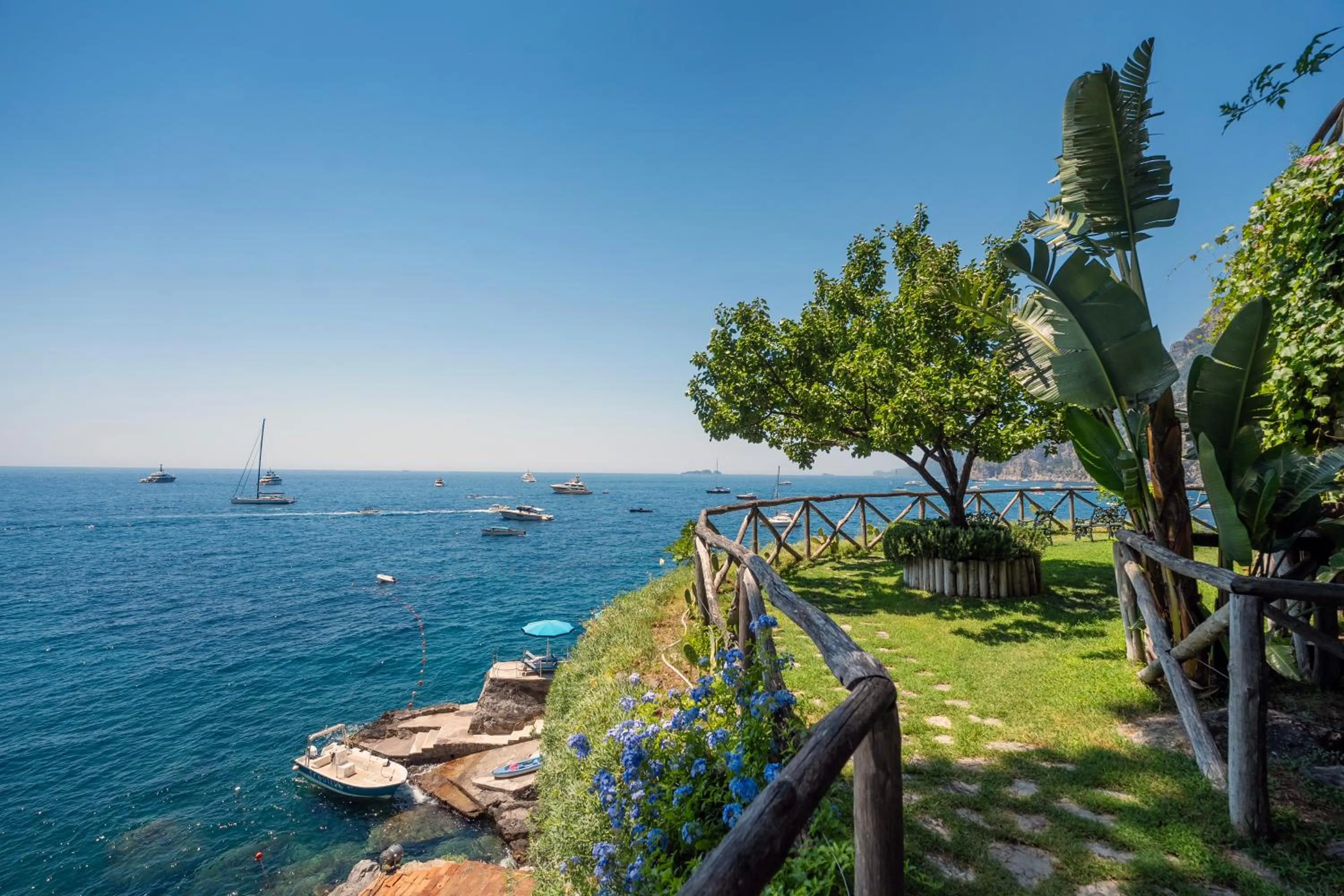 Garden in Villa Treville