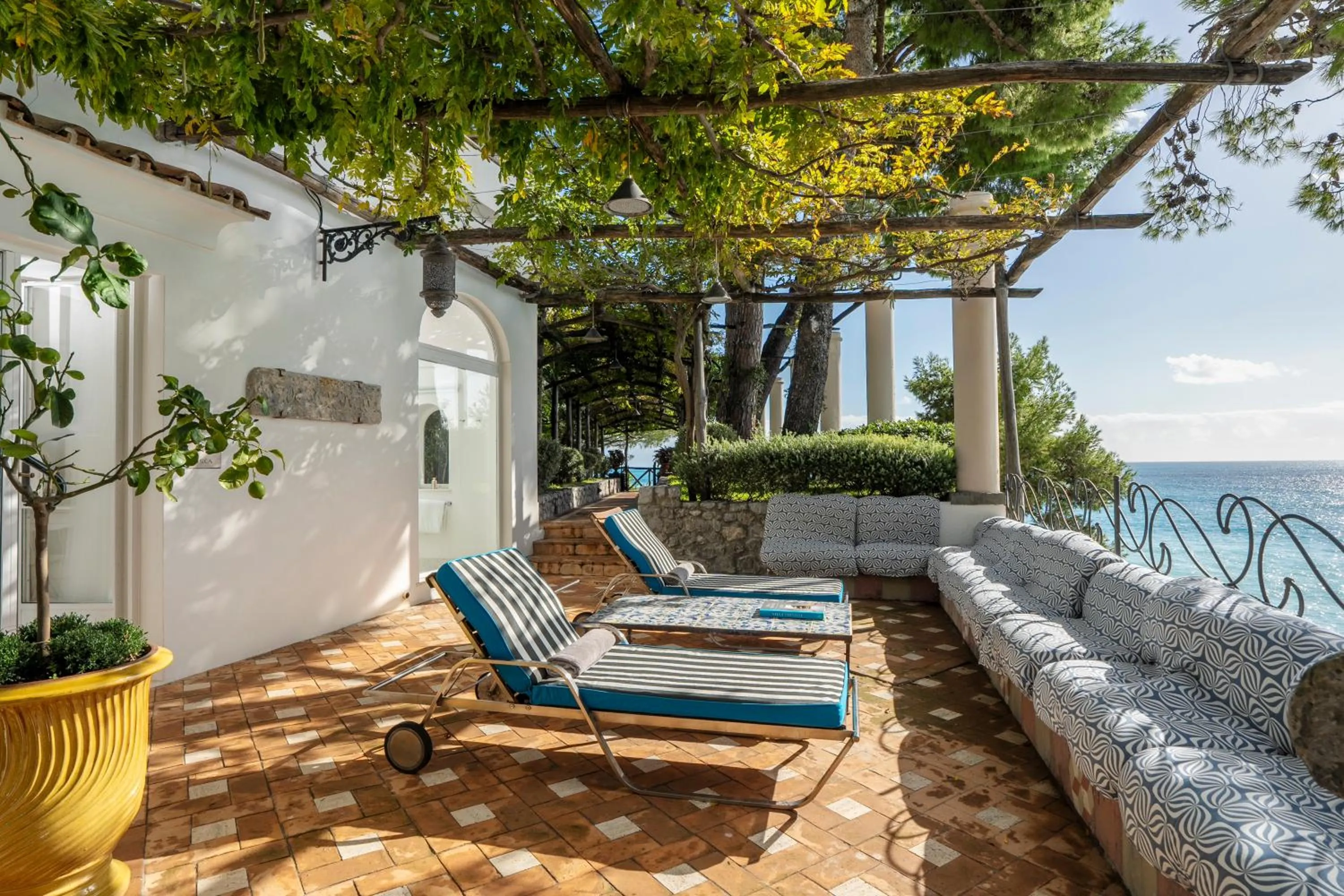Balcony/Terrace in Villa Treville
