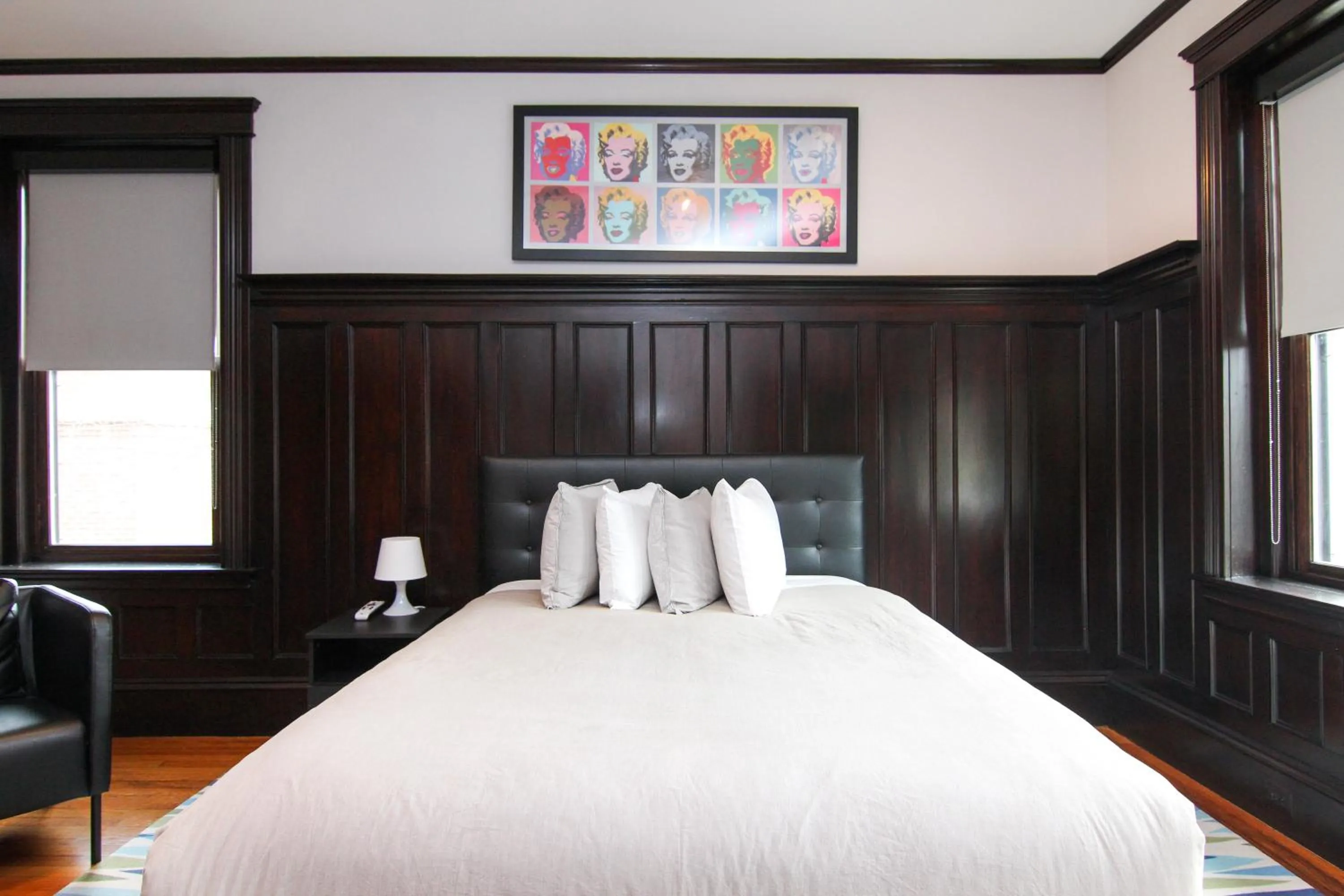 Bed in A Stylish Stay w/ a Queen Bed, Heated Floors.. #37