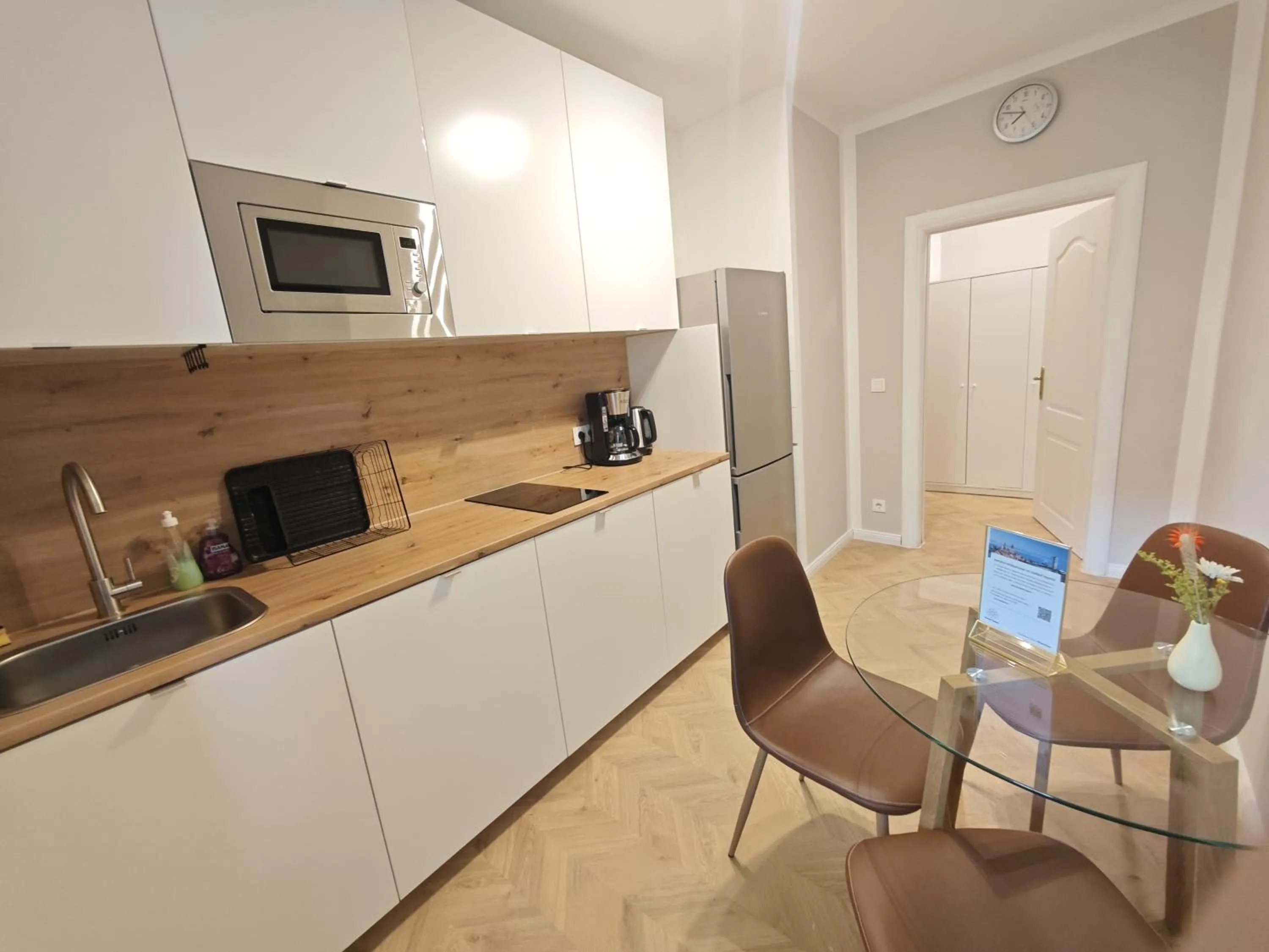 kitchen in Zollikof Aparts - Sauna & Studioapartments