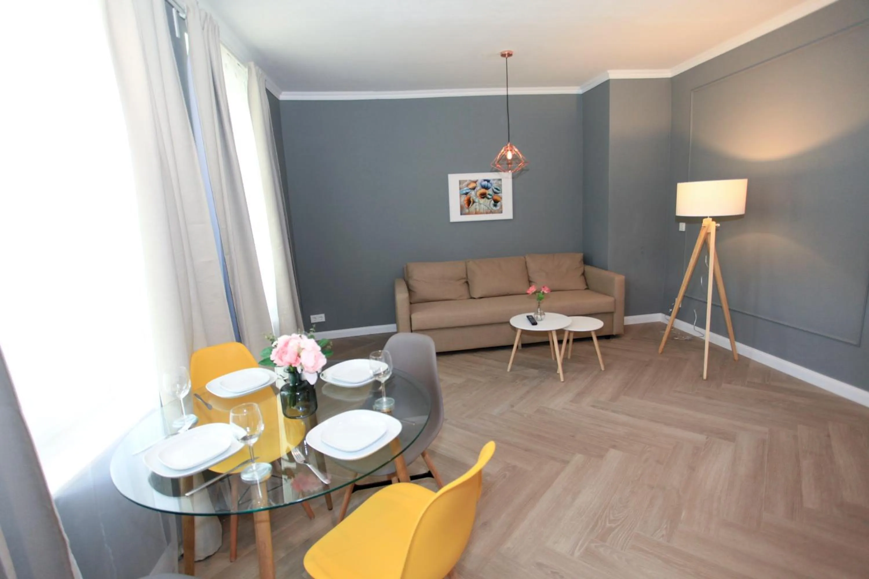 Living room in Zollikof Aparts - Sauna & Studioapartments