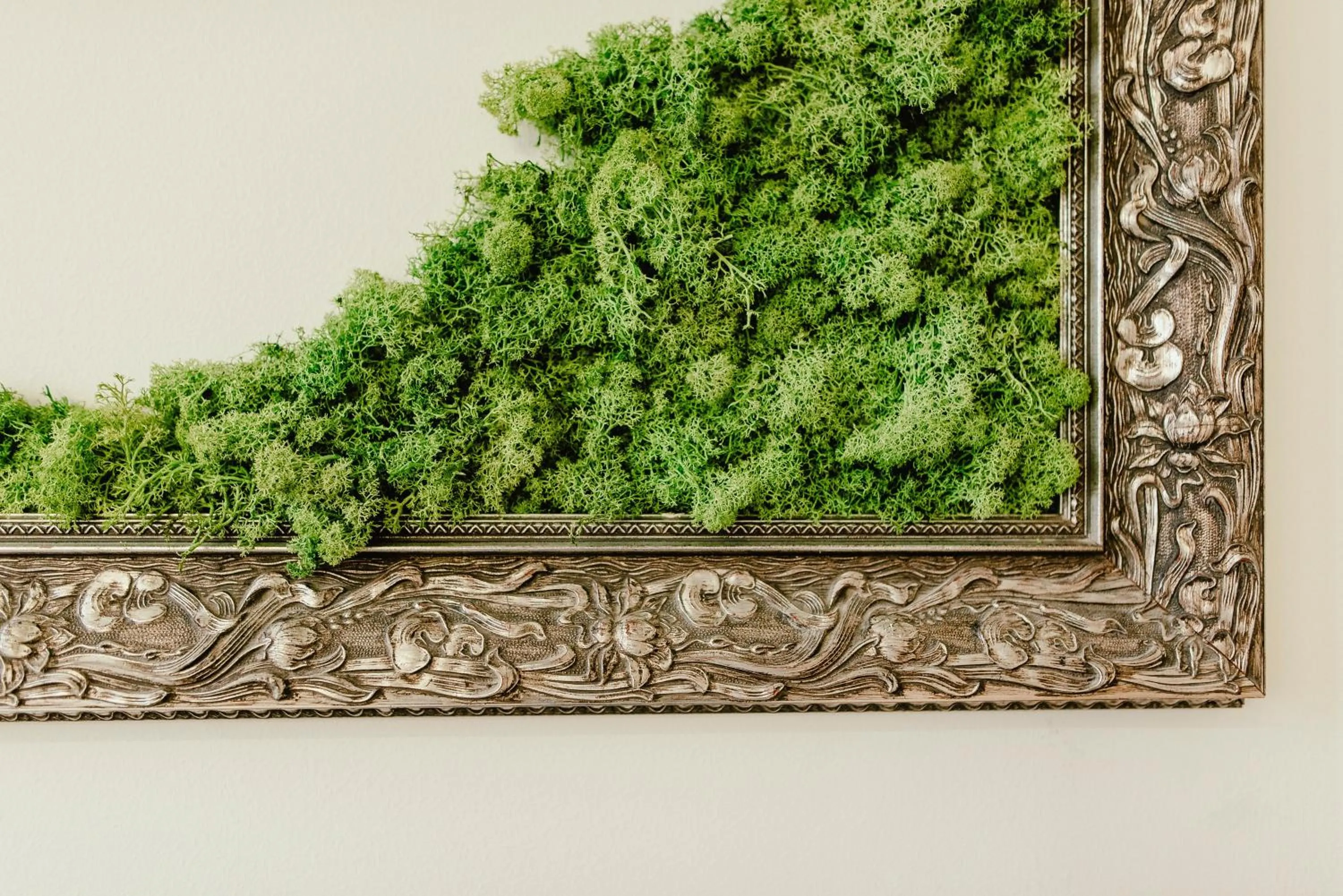 Decorative detail in Wake Up Wellness Hostel