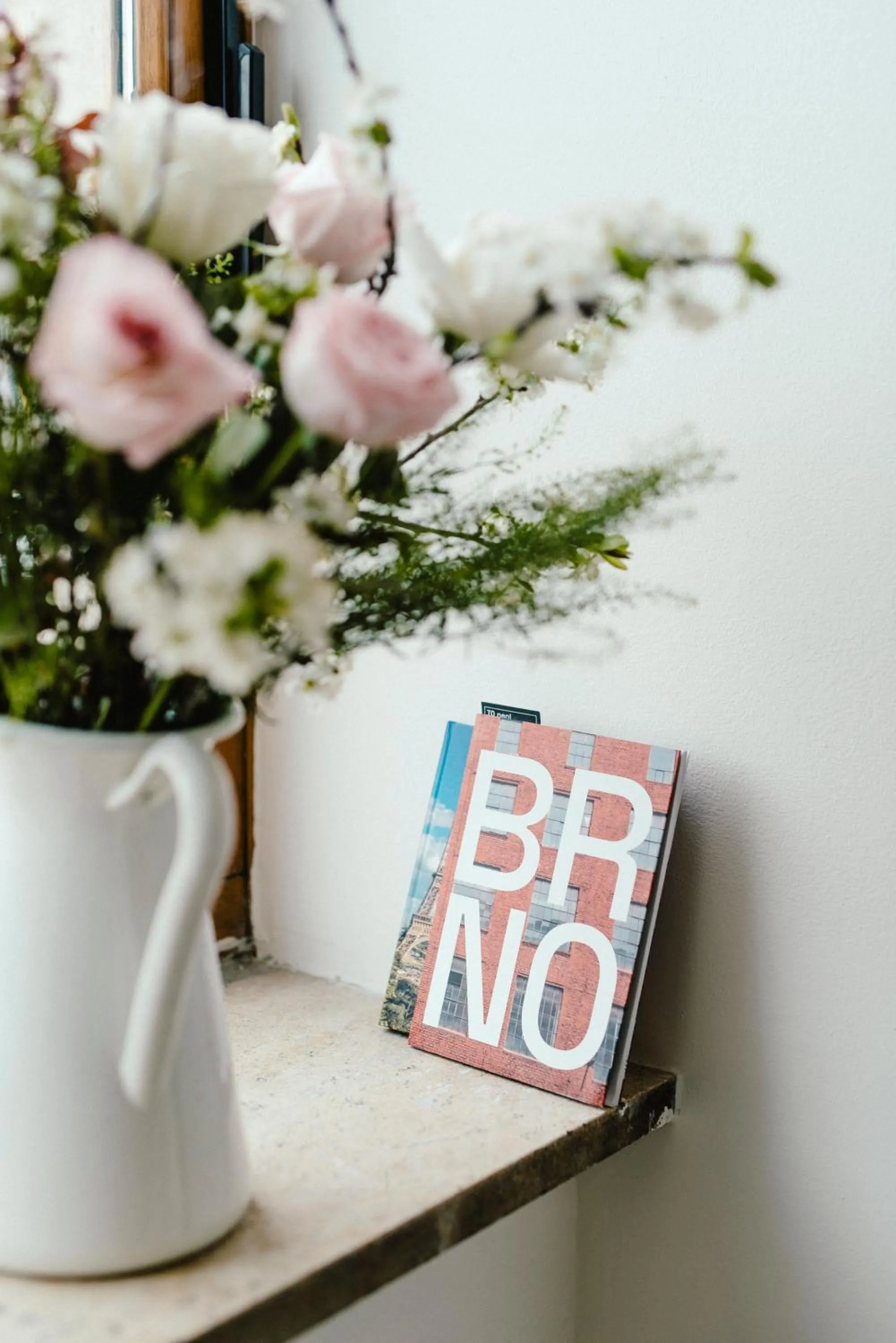 Decorative detail in Wake Up Wellness Hostel