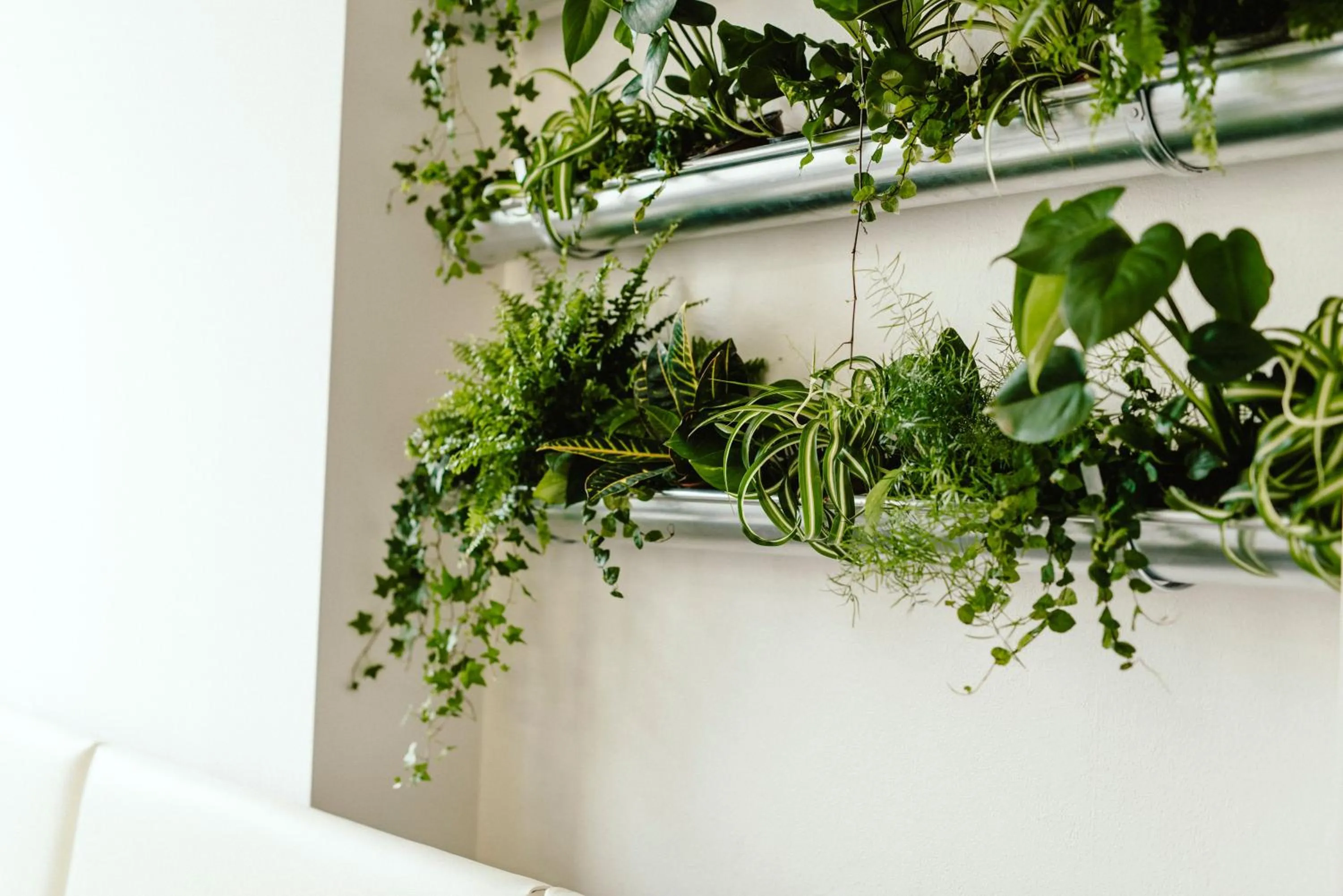 Decorative detail in Wake Up Wellness Hostel