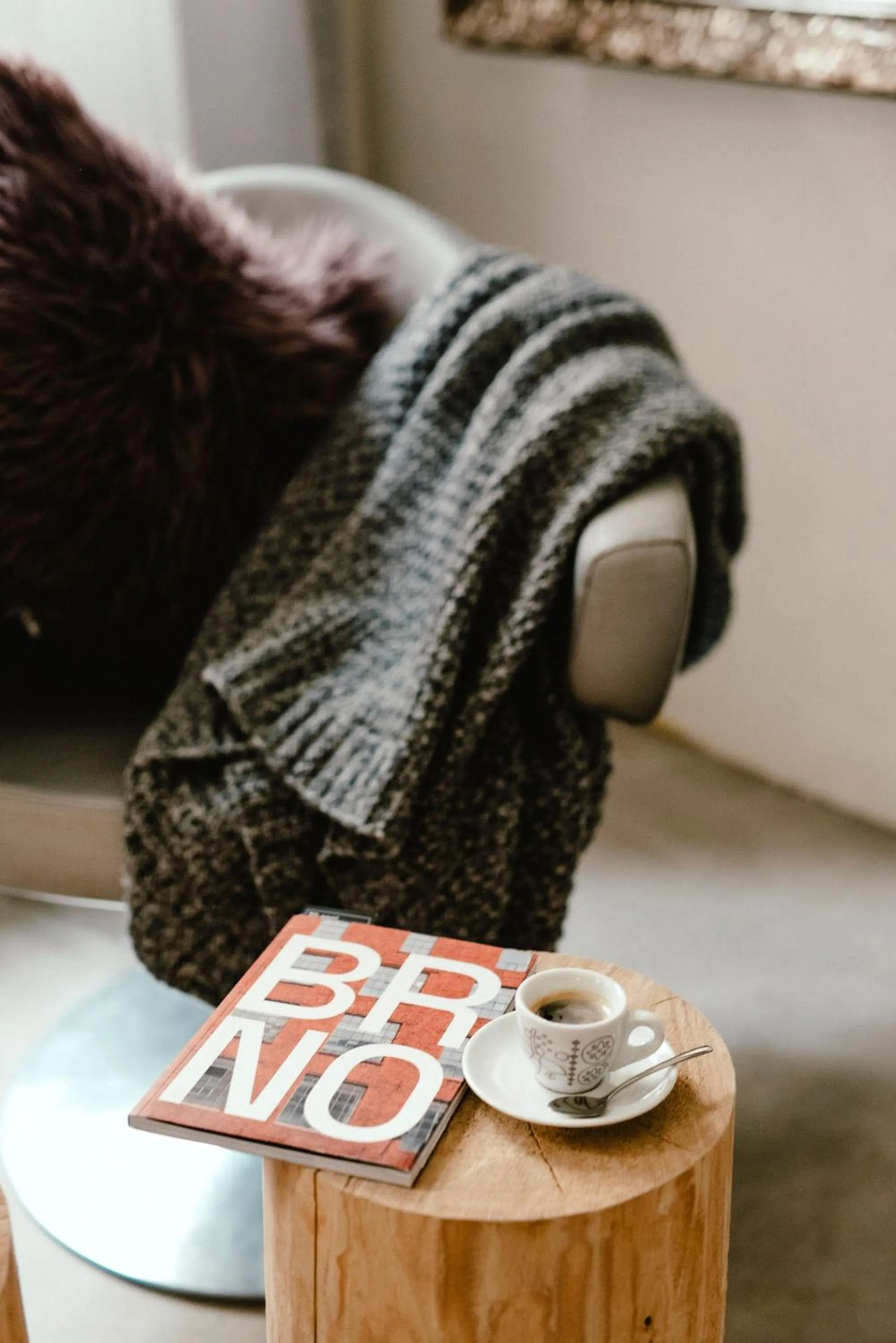 Decorative detail in Wake Up Wellness Hostel