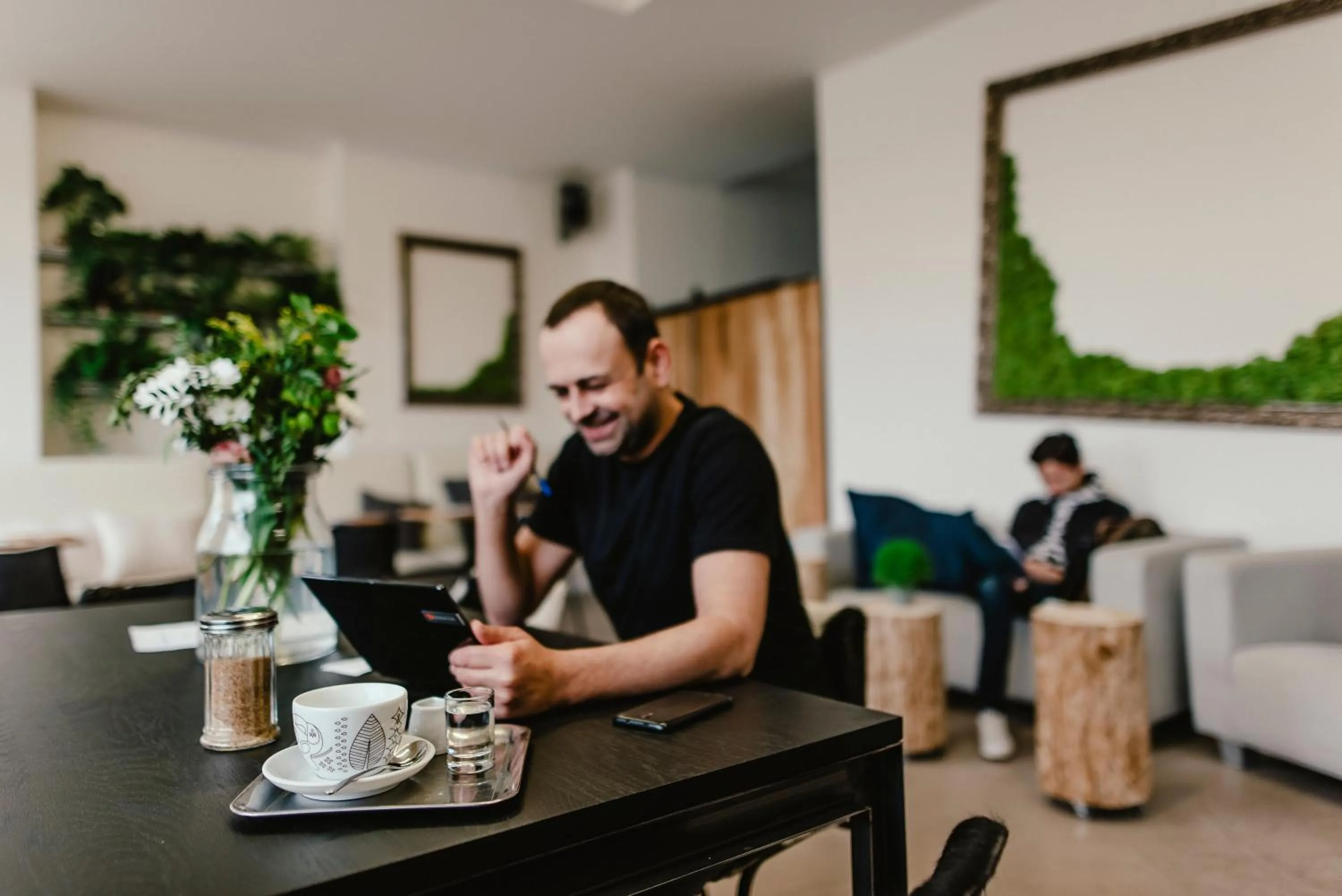 Lobby or reception in Wake Up Wellness Hostel