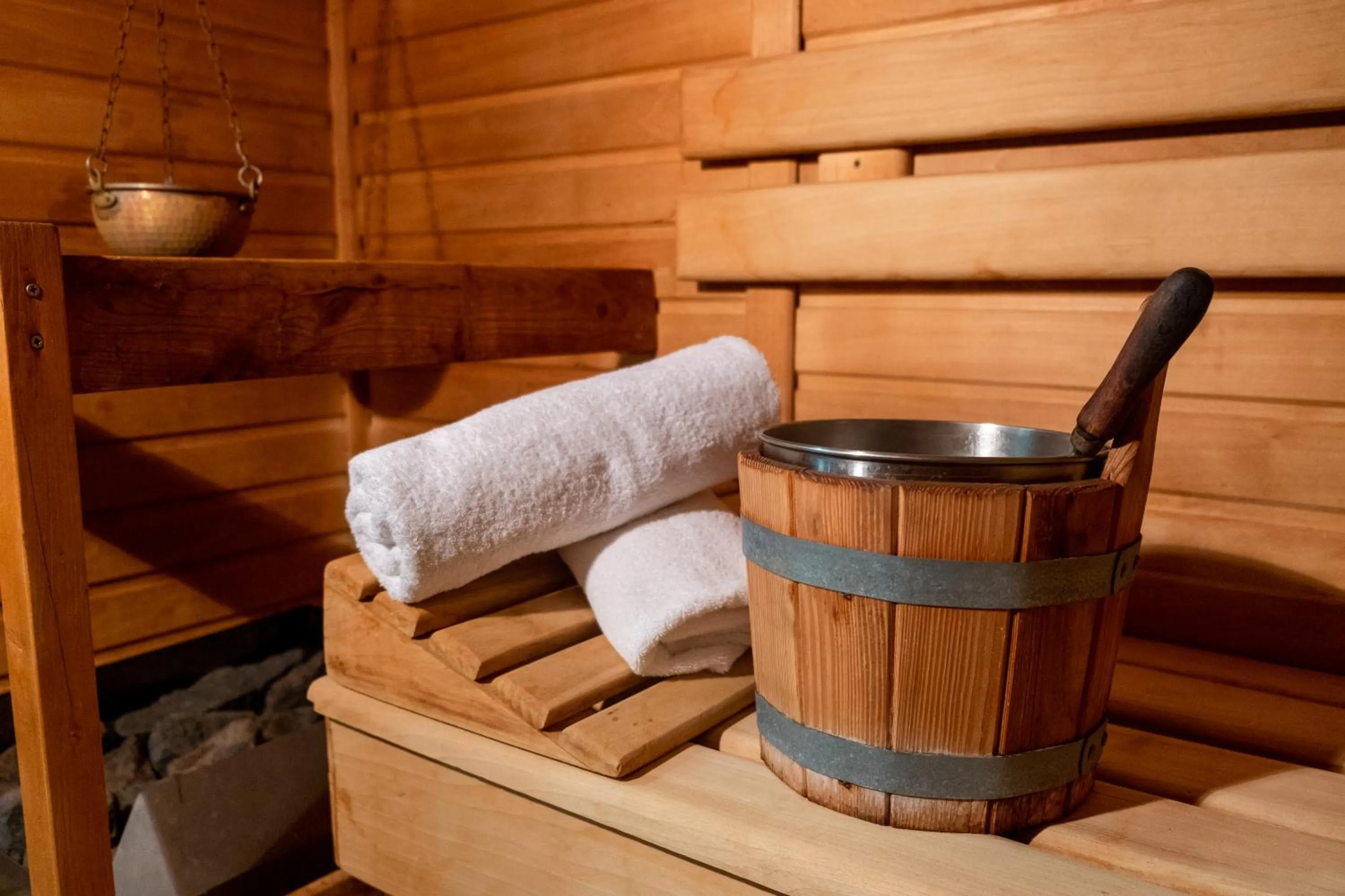 Sauna in Hotel Tommy Wellness & Spa