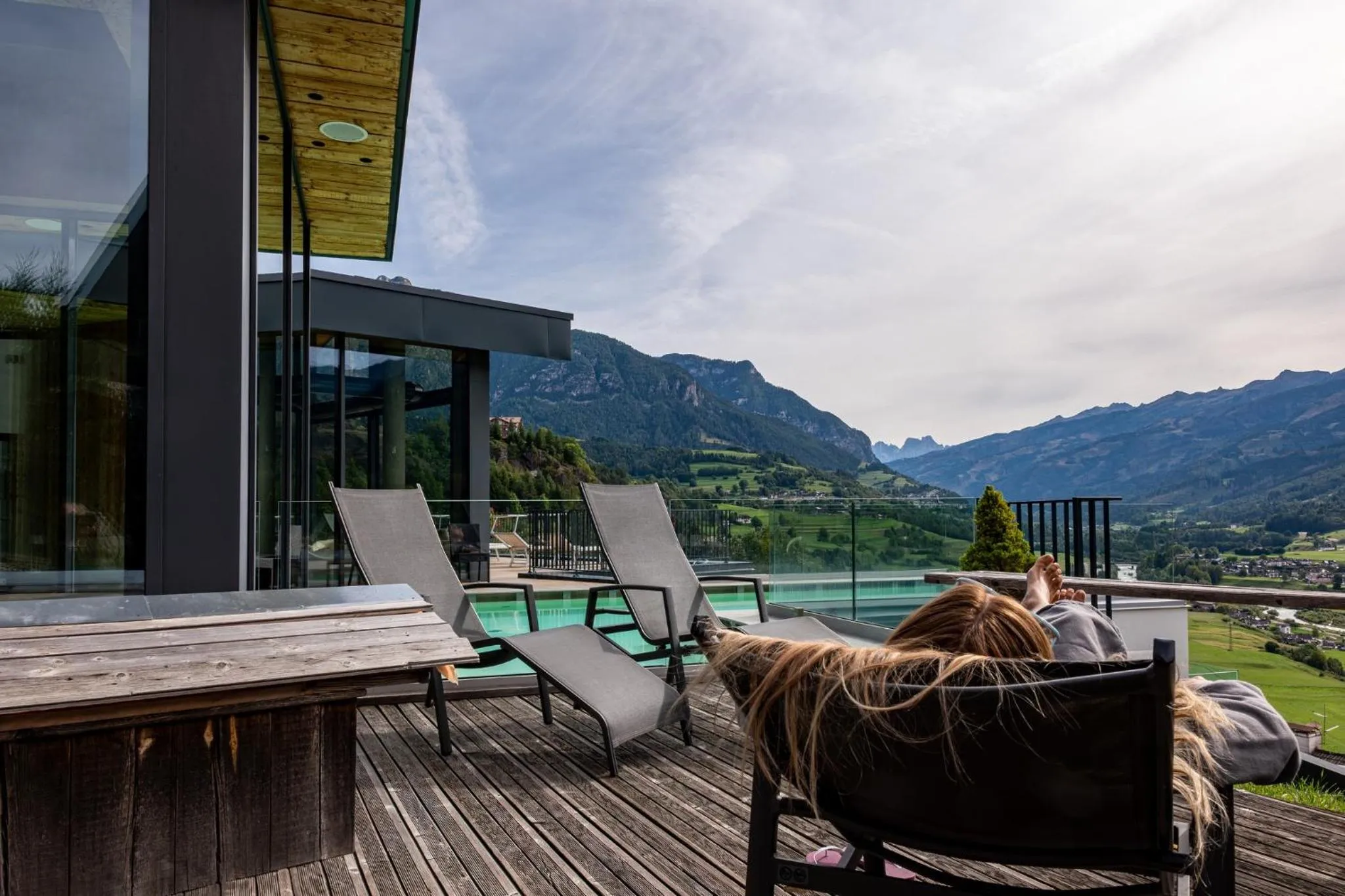 Balcony/Terrace in La Roccia Wellness Hotel