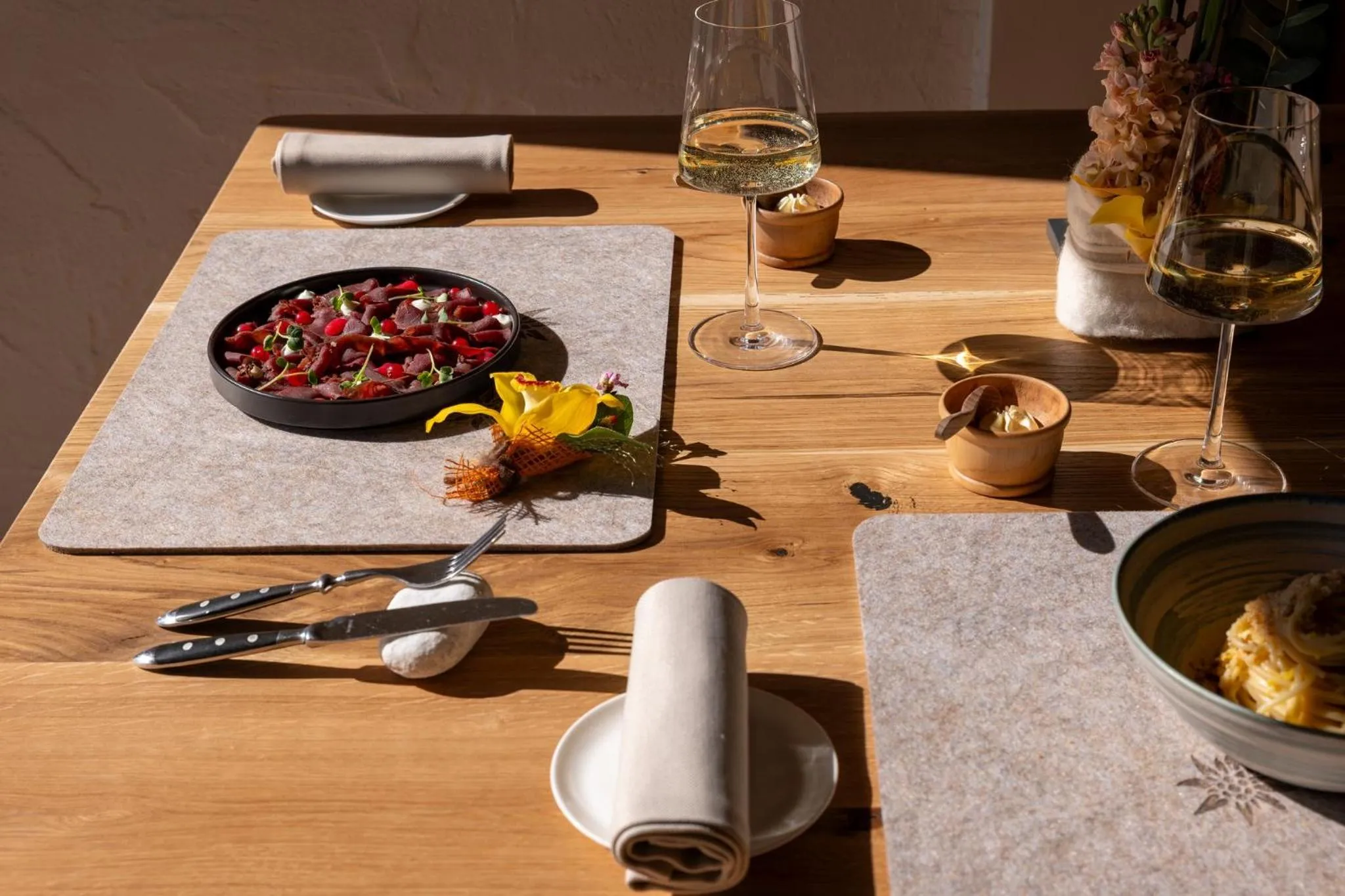 Restaurant/places to eat in La Roccia Wellness Hotel