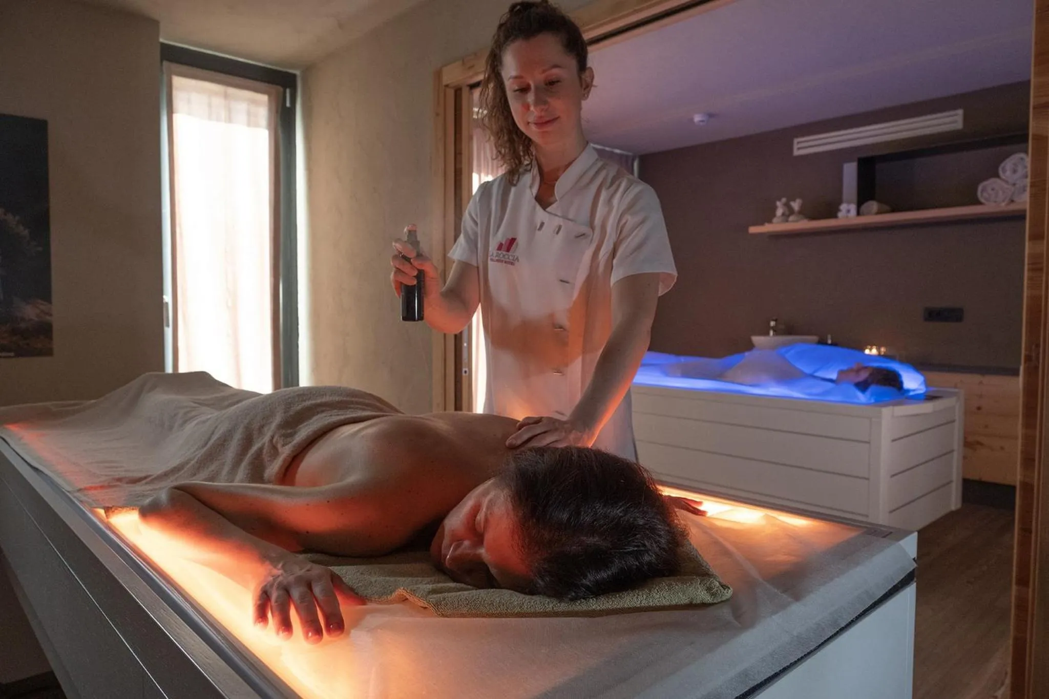Massage in La Roccia Wellness Hotel