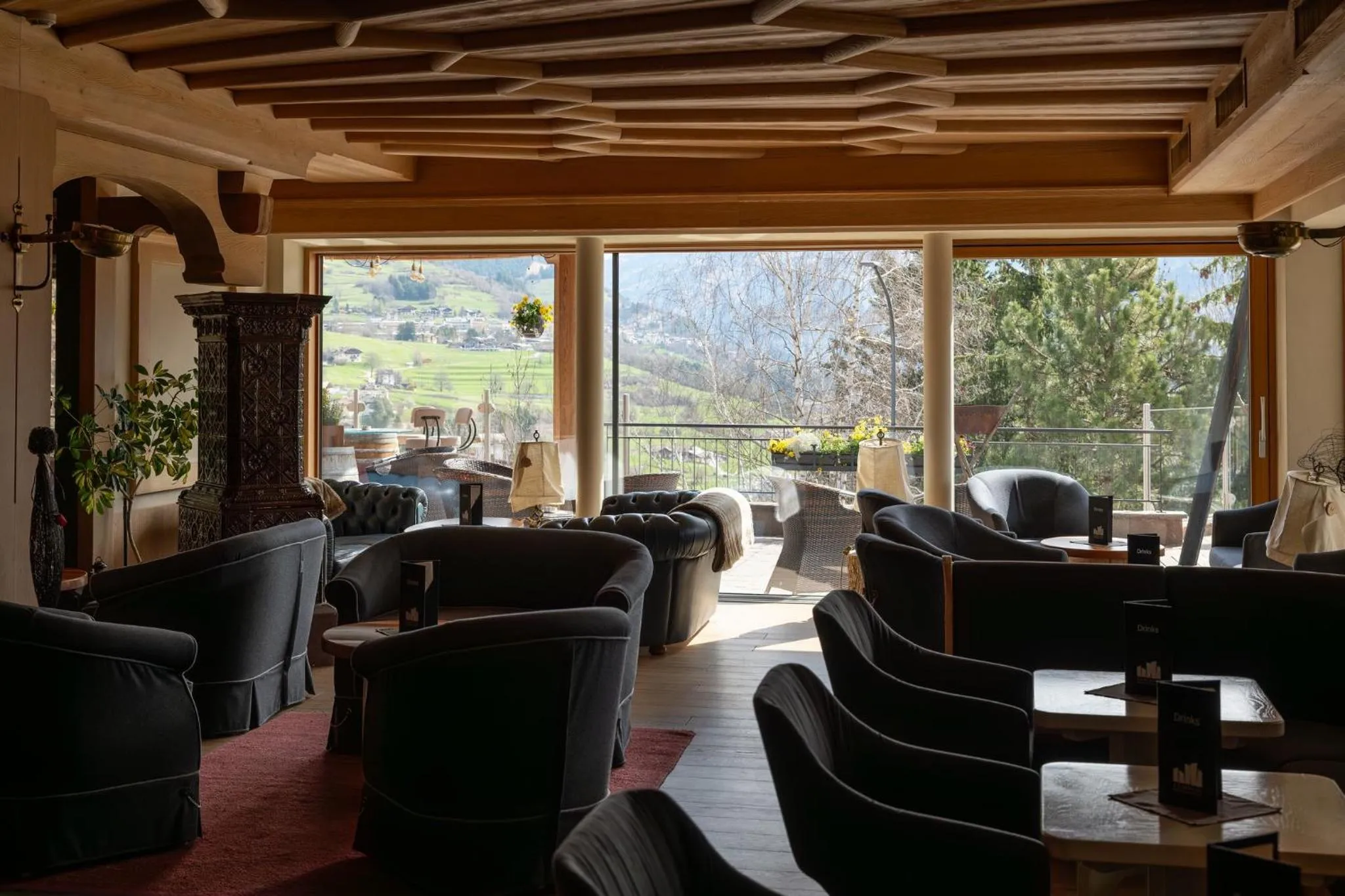 Living room in La Roccia Wellness Hotel