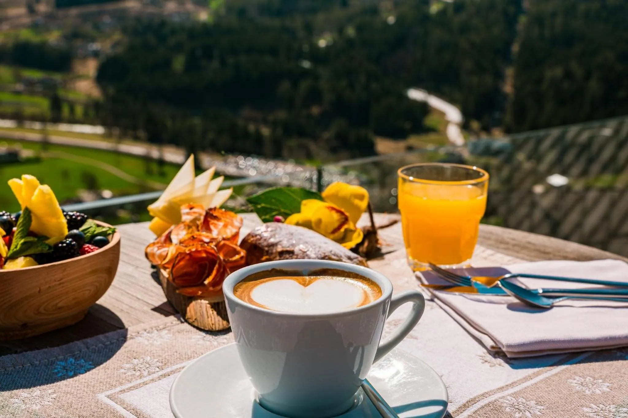 Balcony/Terrace in La Roccia Wellness Hotel