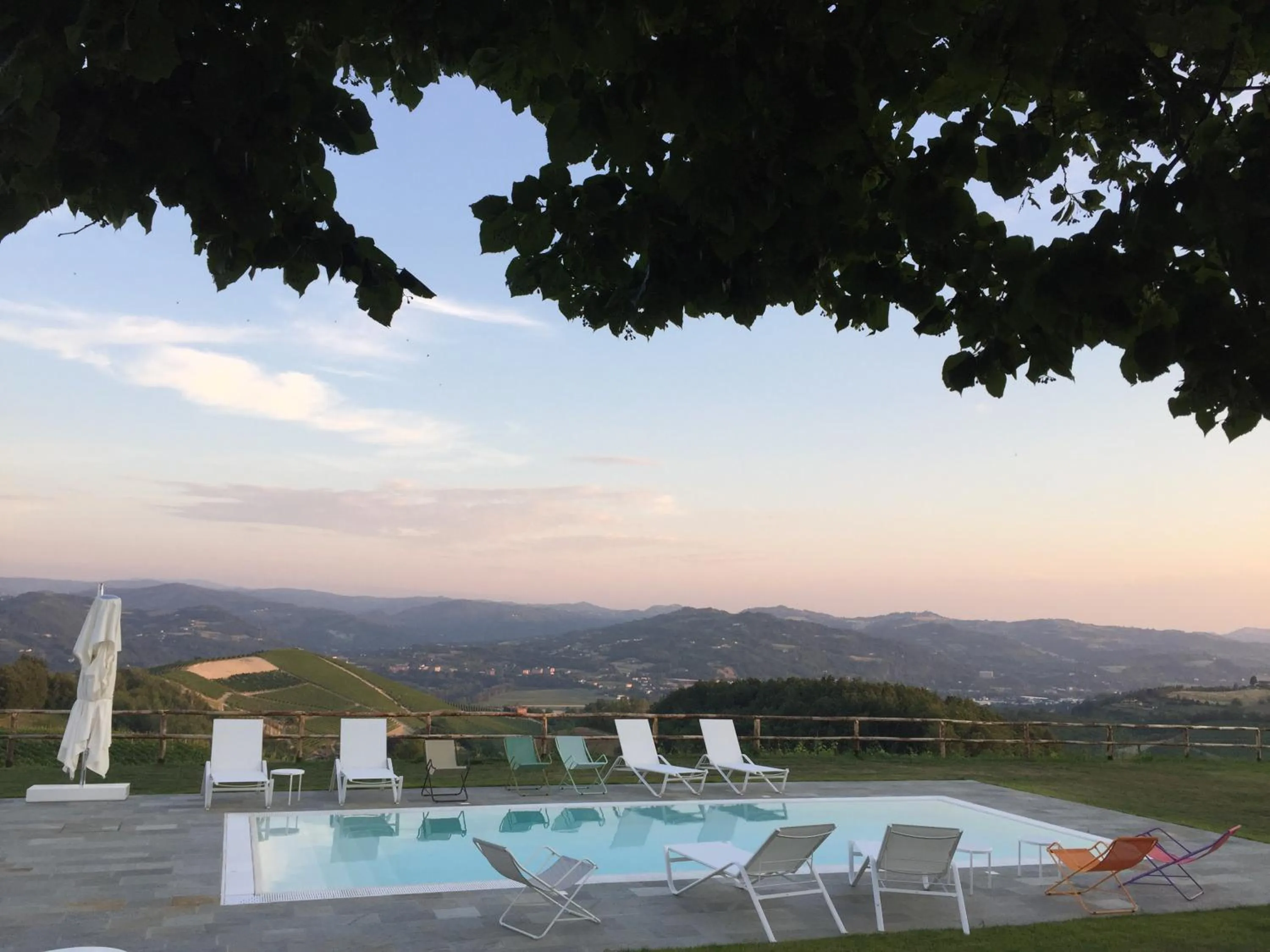 Swimming pool in Cascina Marcantonio