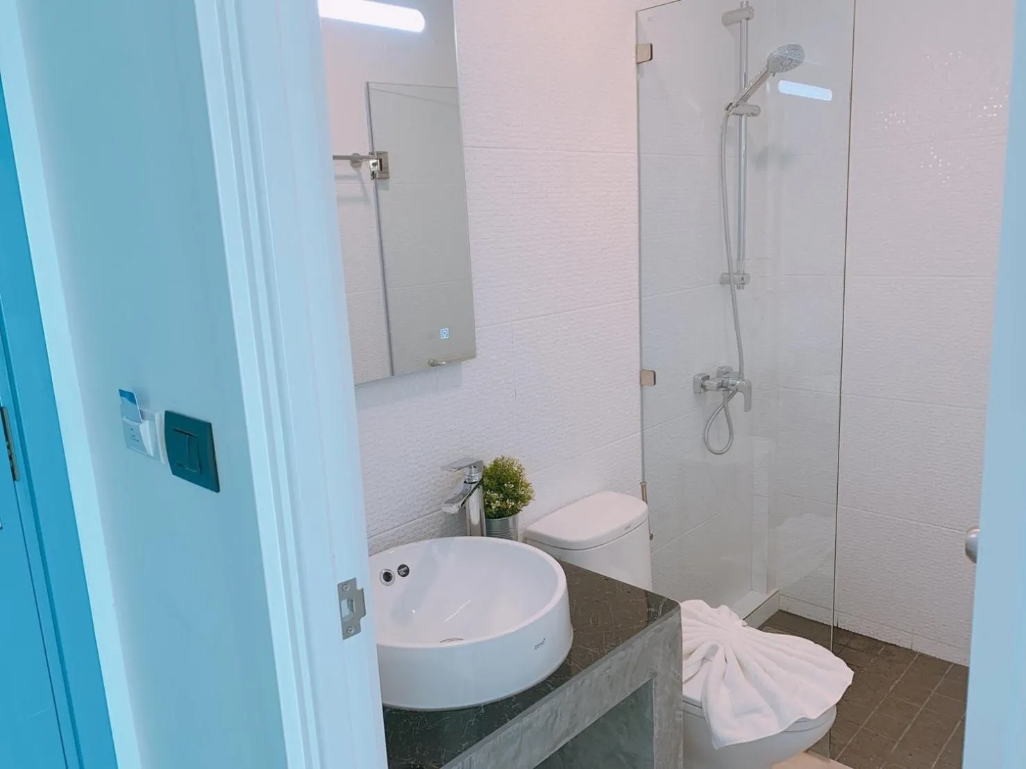 Bathroom in Blue Tao Beach Hotel - SHA Plus