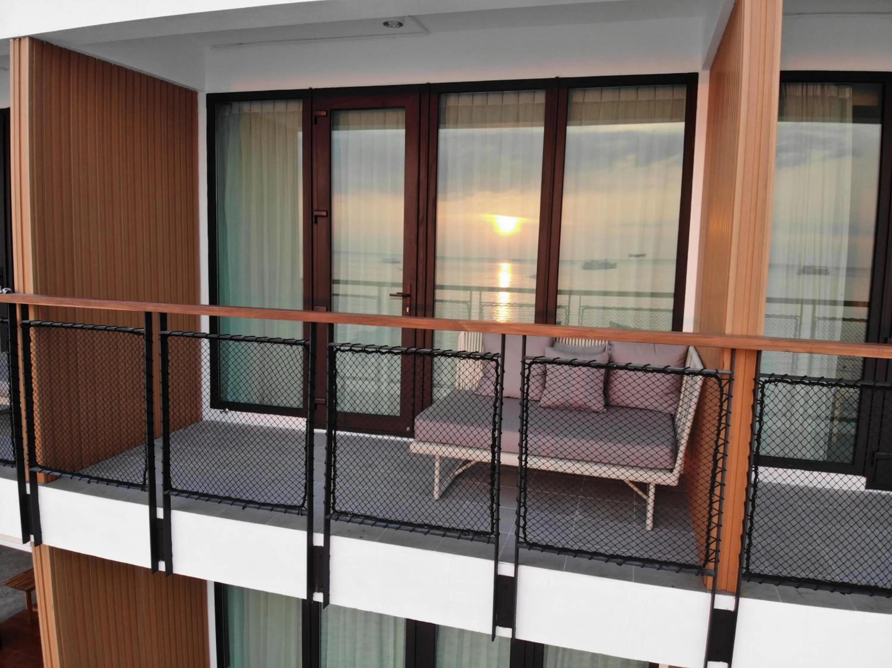 Balcony/Terrace in Blue Tao Beach Hotel - SHA Plus